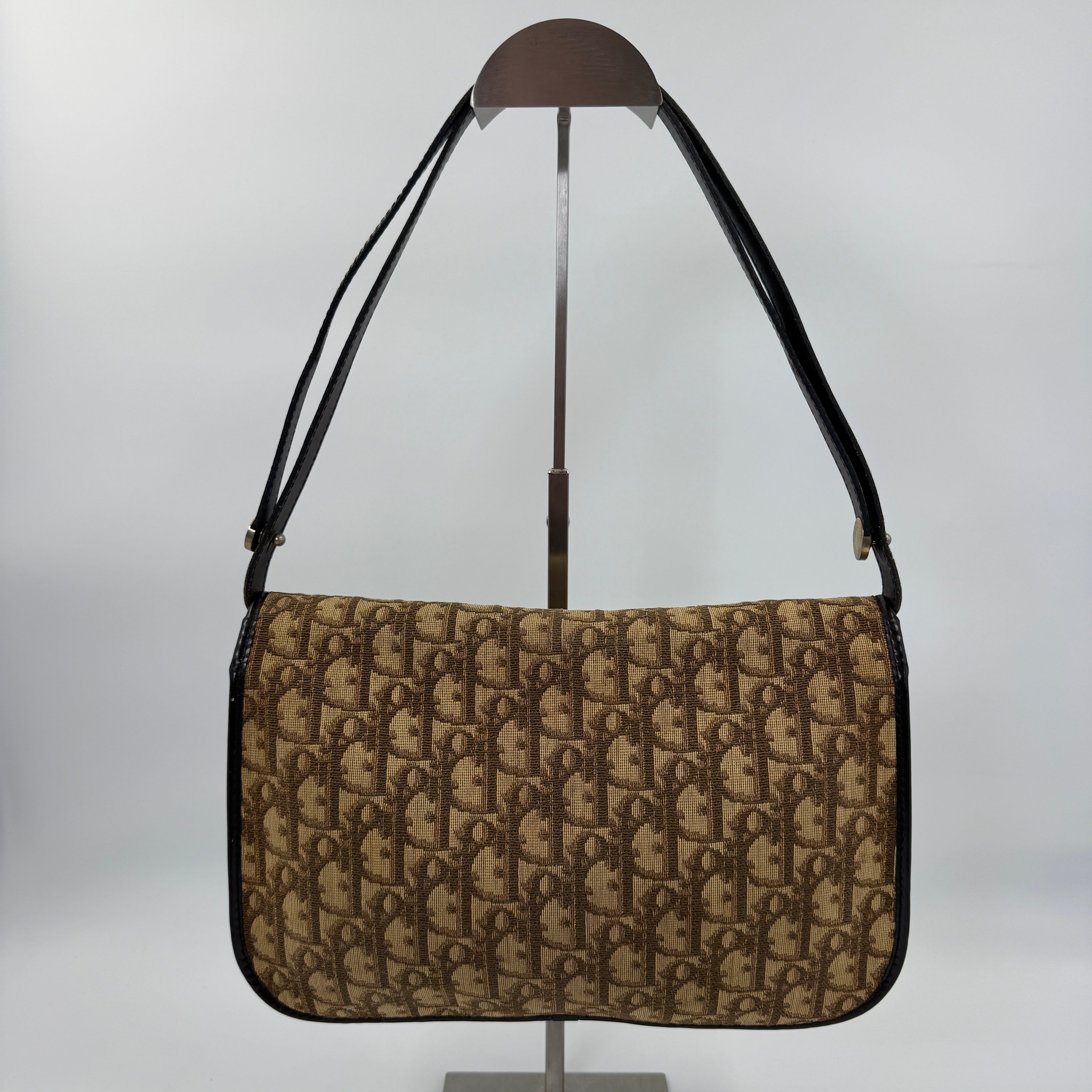 Dior Vintage Shoulder Bag Brown