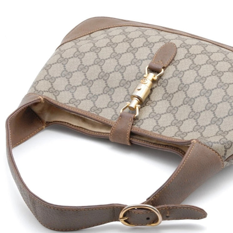 GUCCI GG Canvas Jackie Shoulder Bag