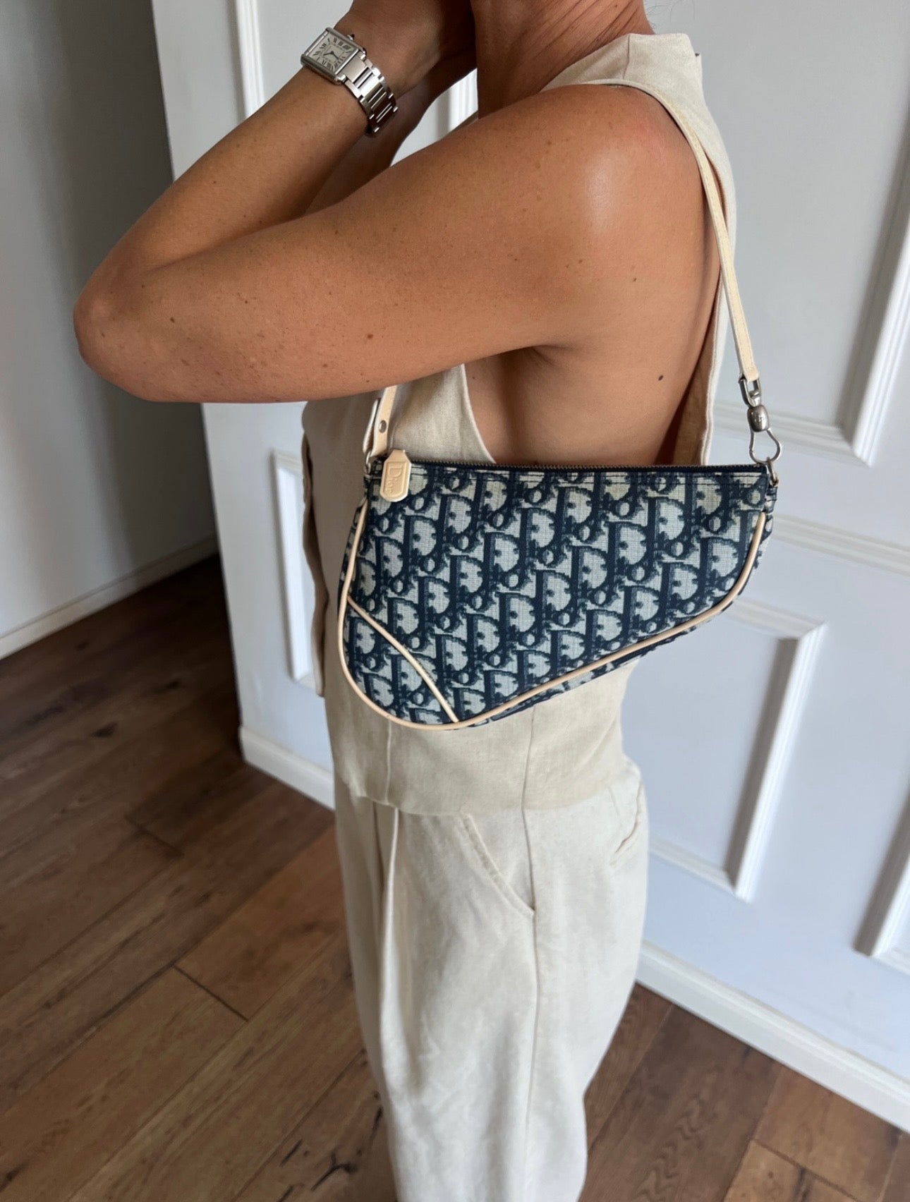 Dior Saddle Bag Blue