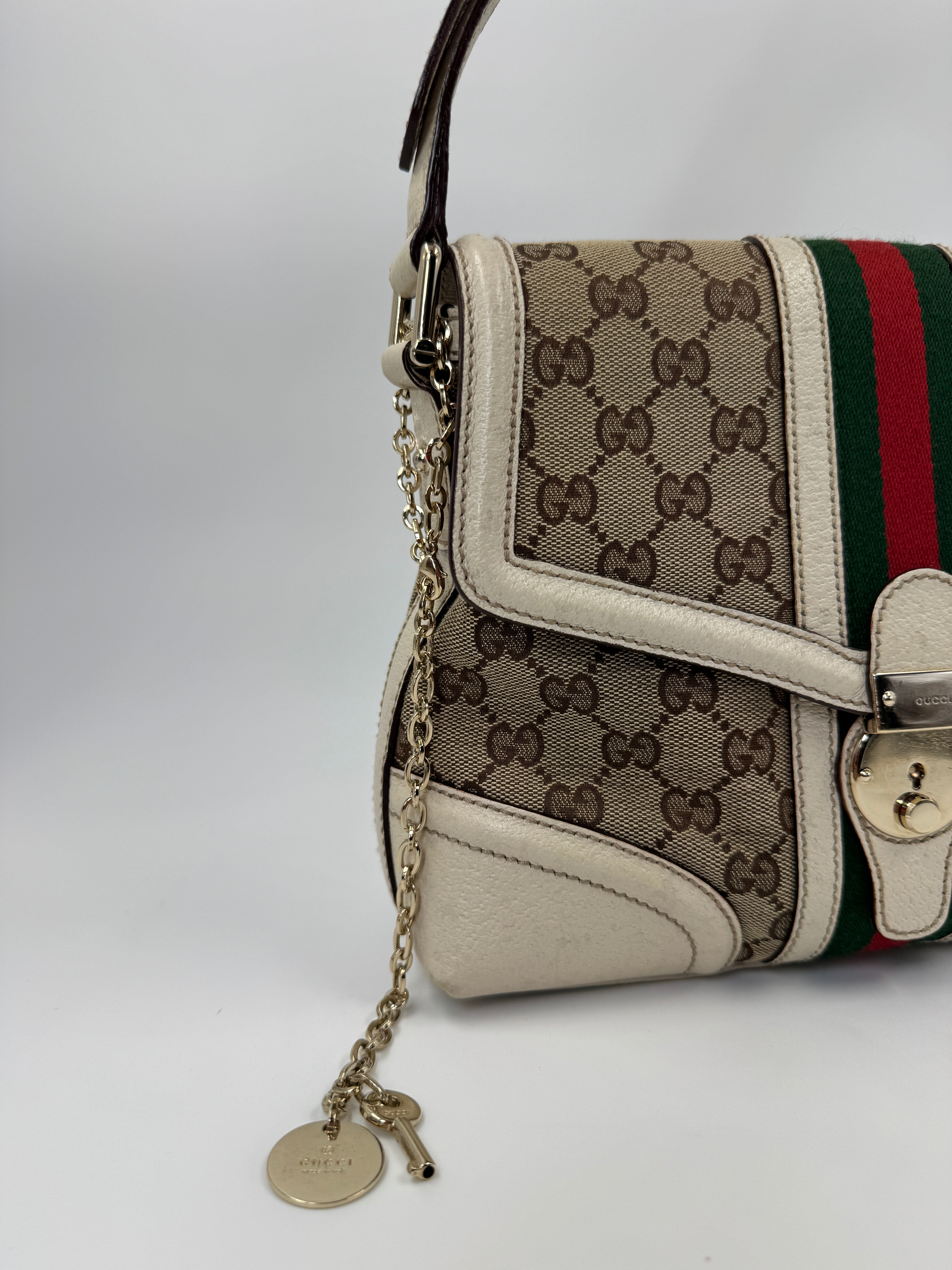 Gucci GG Web Lock Handbag 6