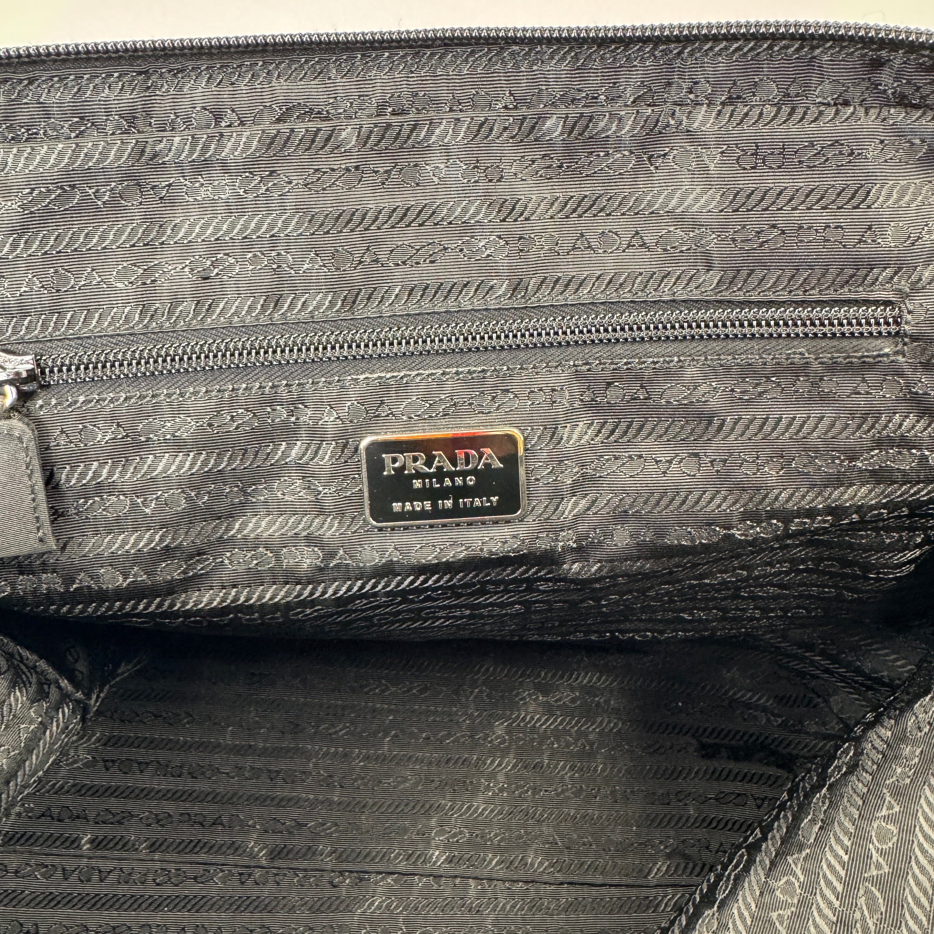 Prada Nylon Laptop Bag Black 15