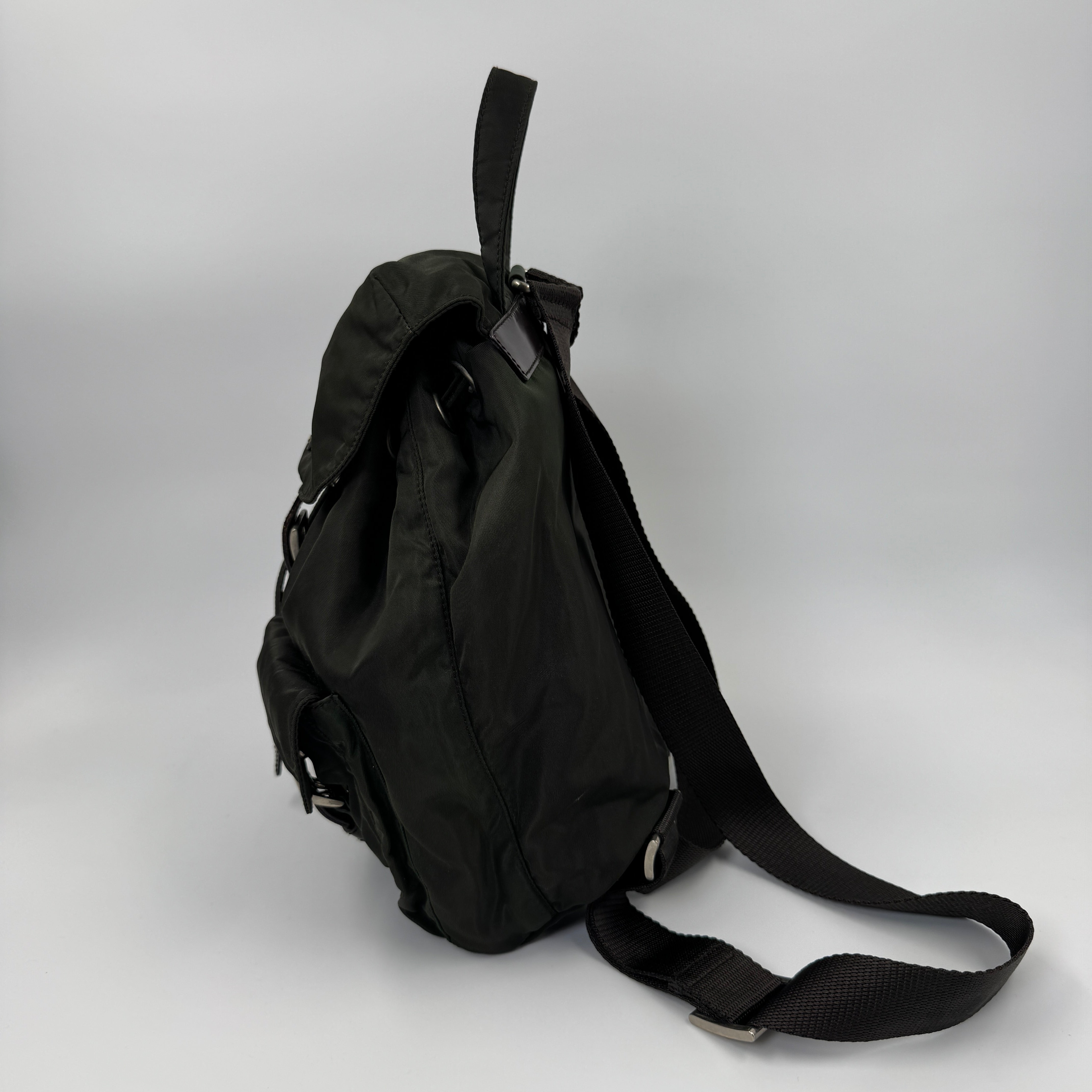 Prada Nylon Backpack Green 9