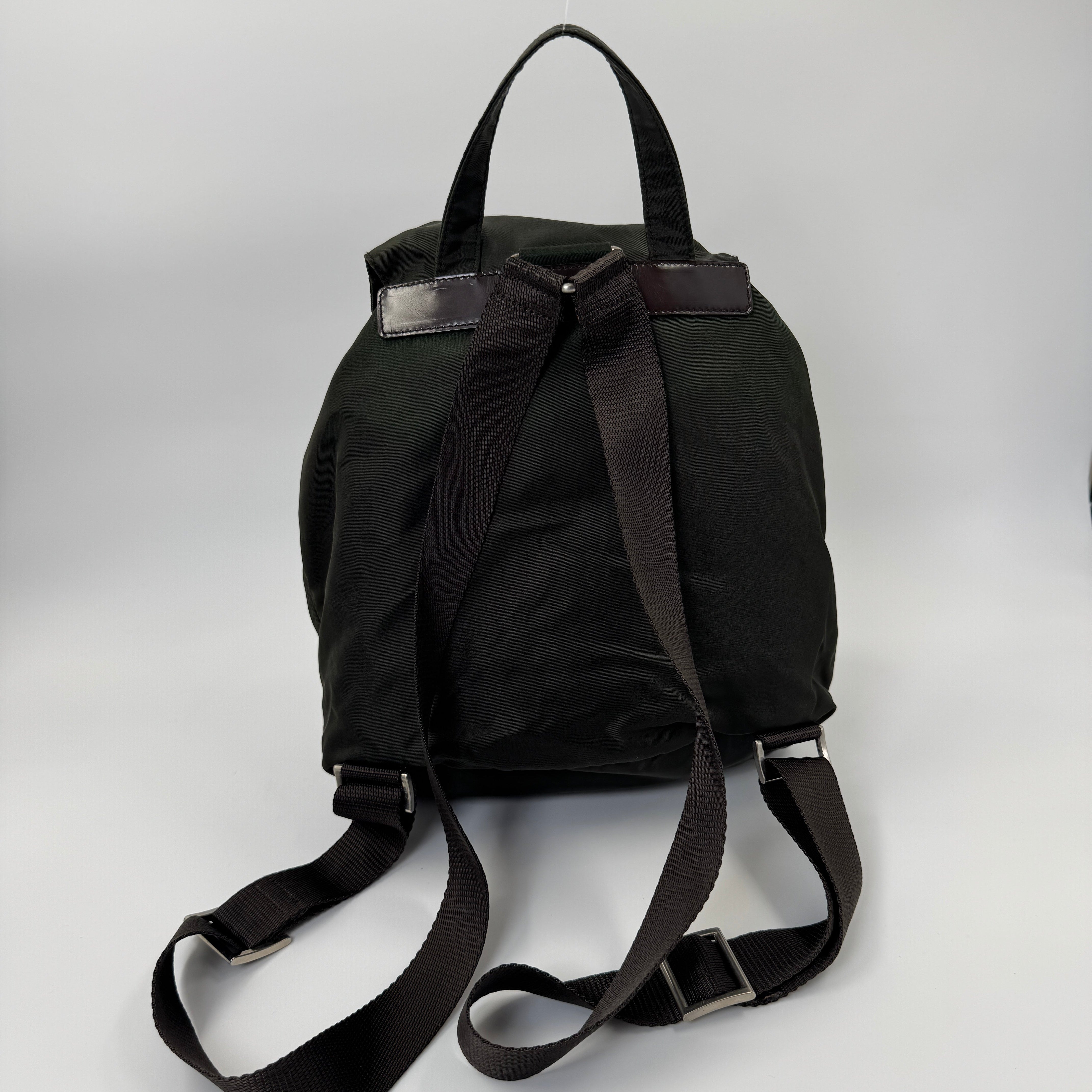 Prada Nylon Backpack Green 7