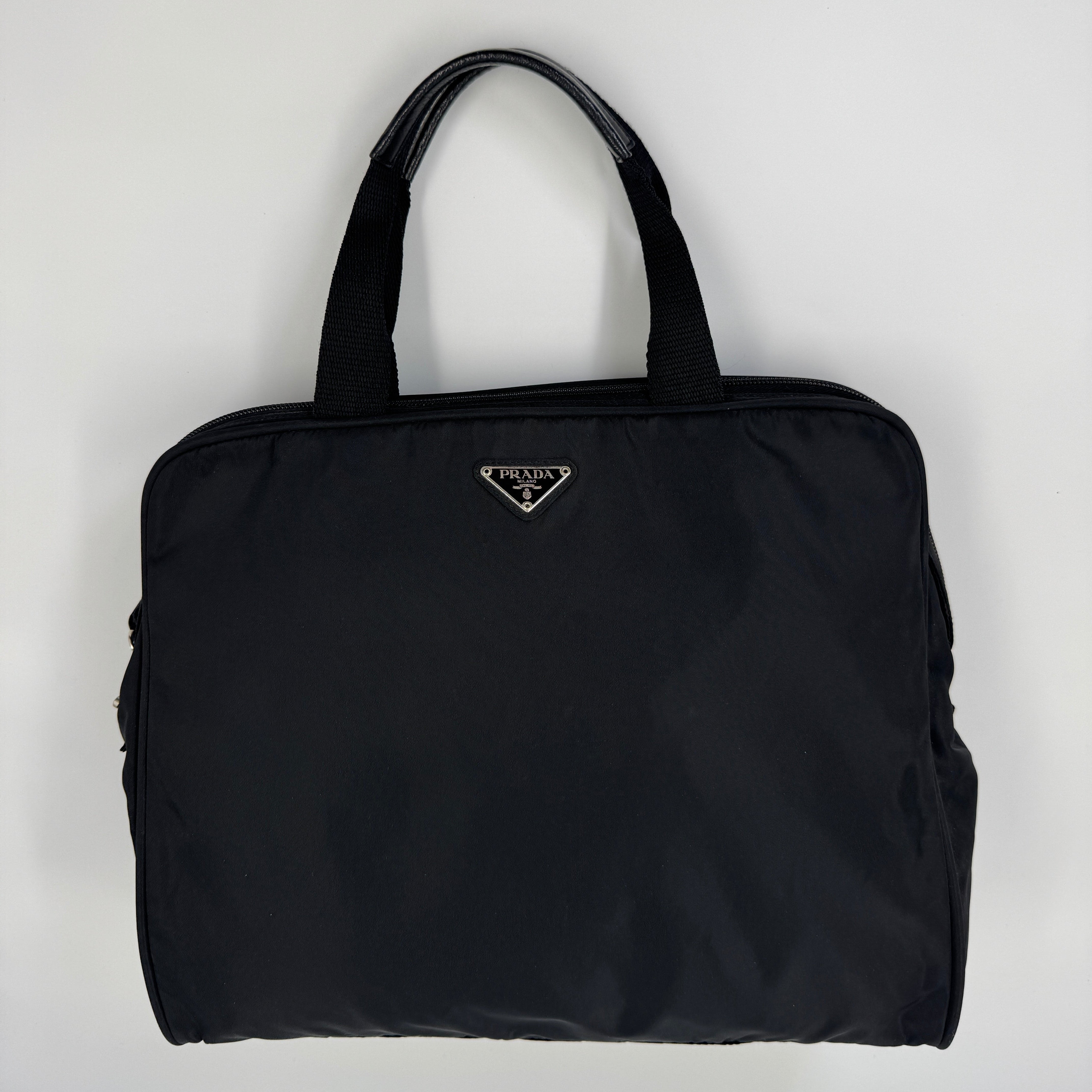 Prada Nylon Laptop Bag Black 7