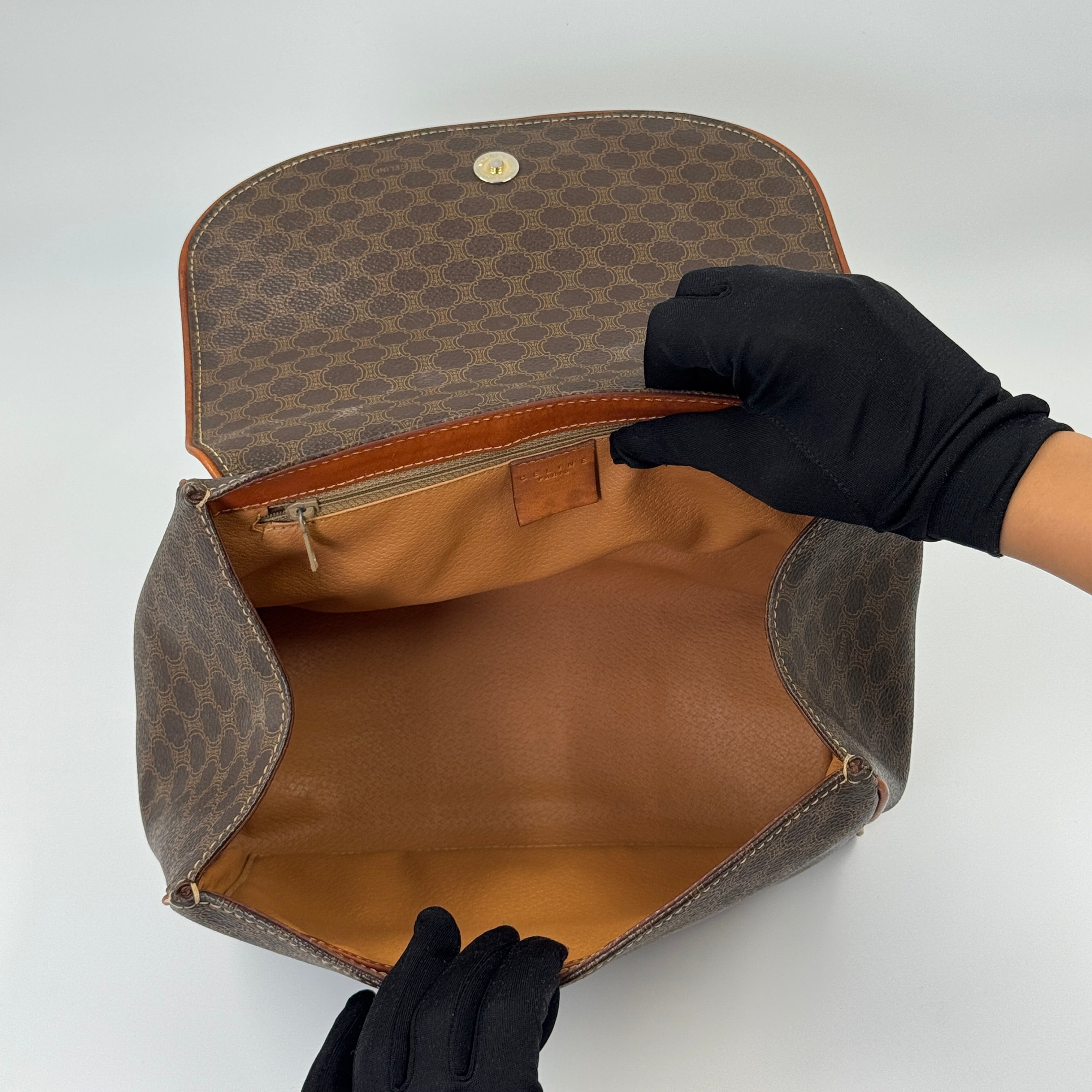Céline Hand Bag Macadam 25