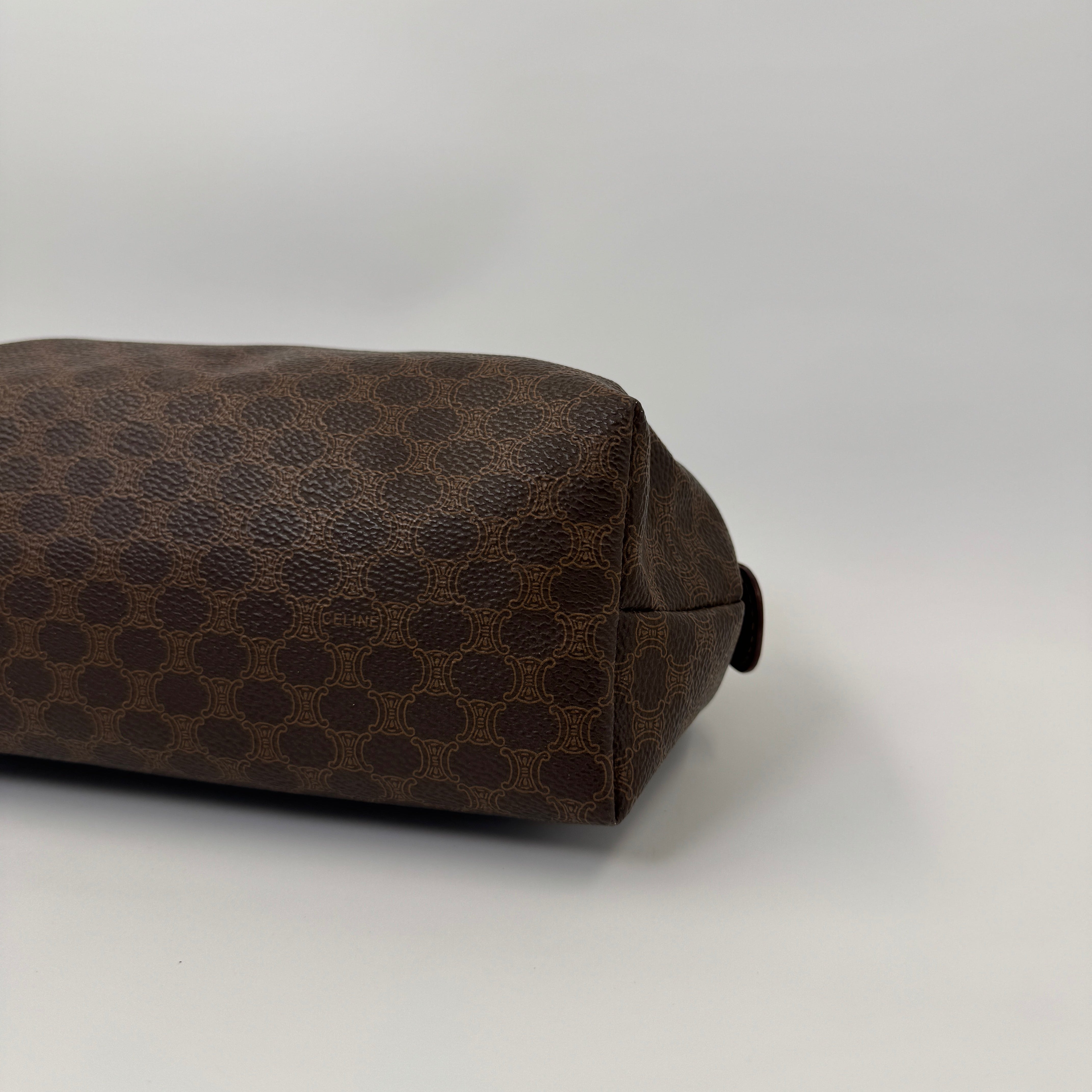 Céline Toiletry Pouch Brown