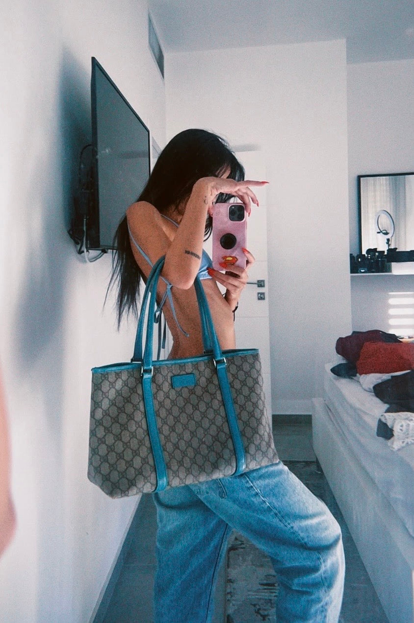 Gucci Tote Bag Blue