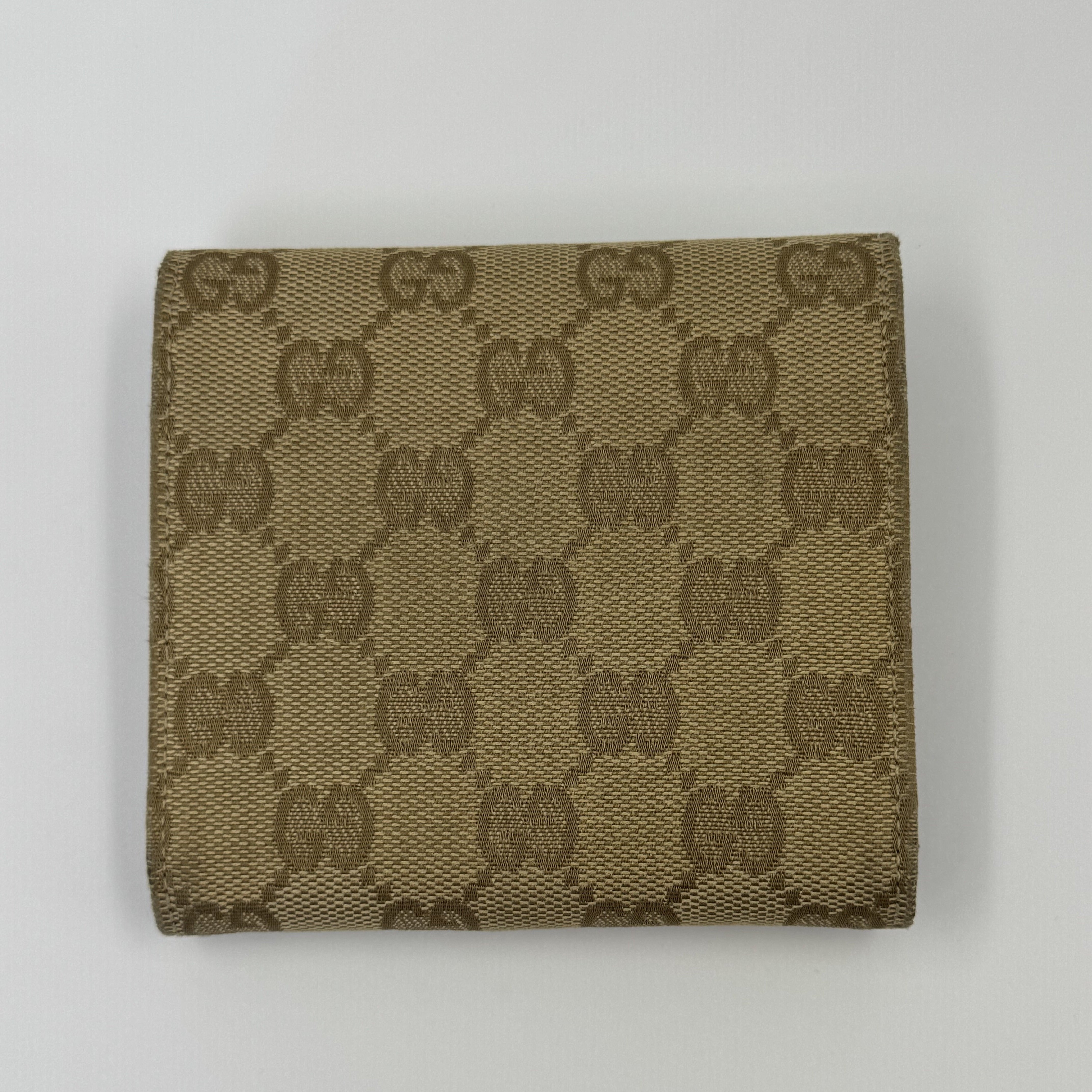 Gucci GG Canvas Compact Wallet