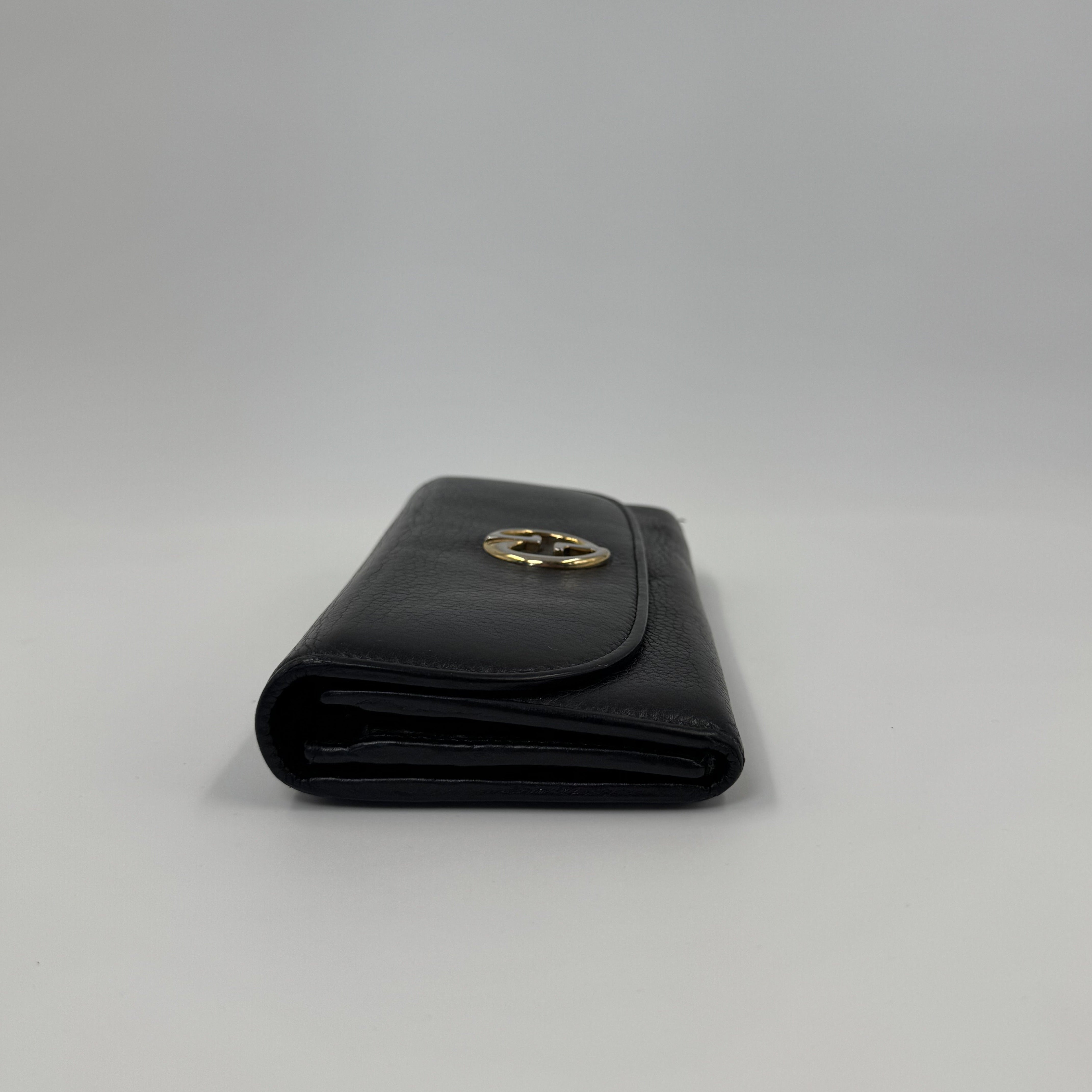 Gucci Interlocking G Wallet Black
