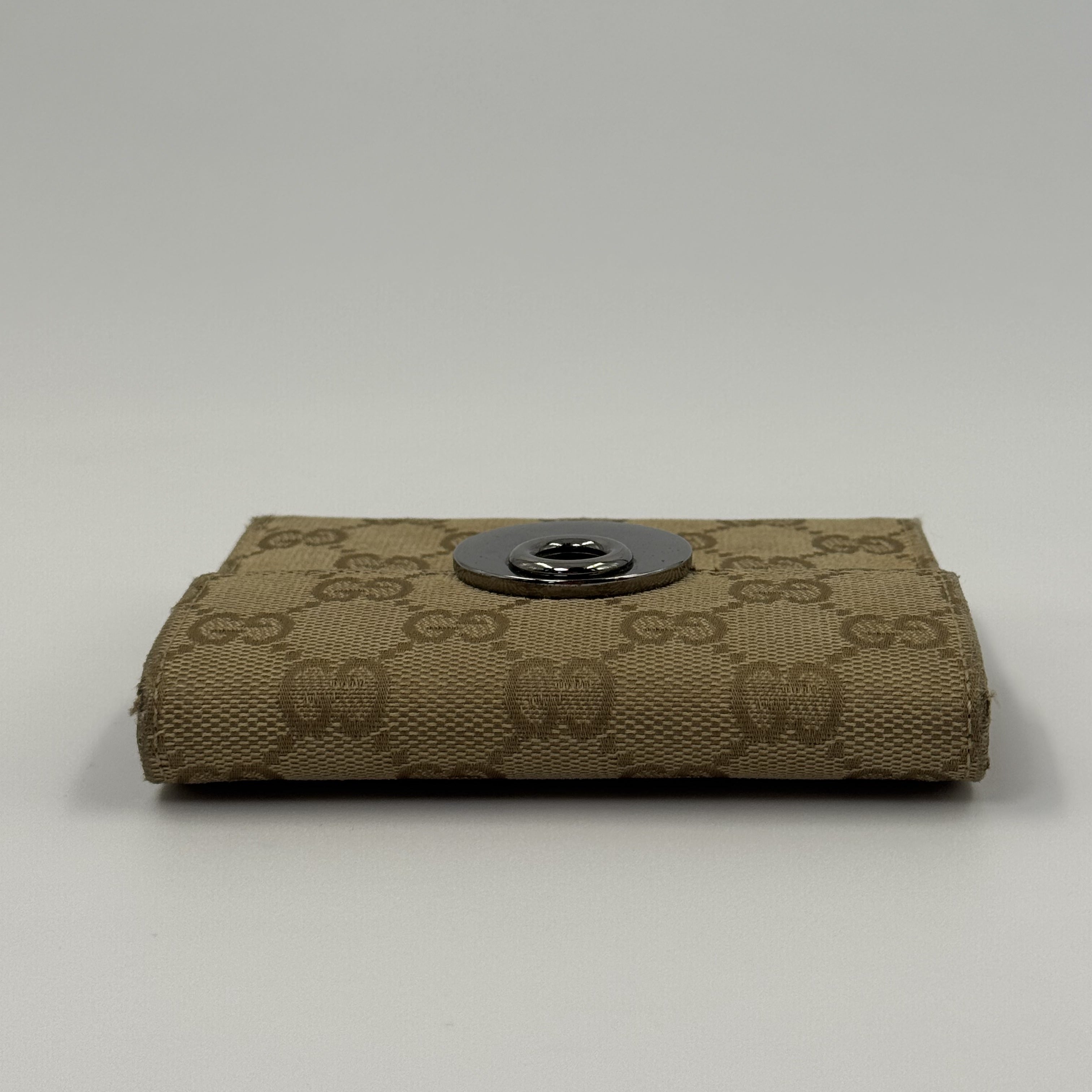 Gucci GG Canvas Compact Wallet