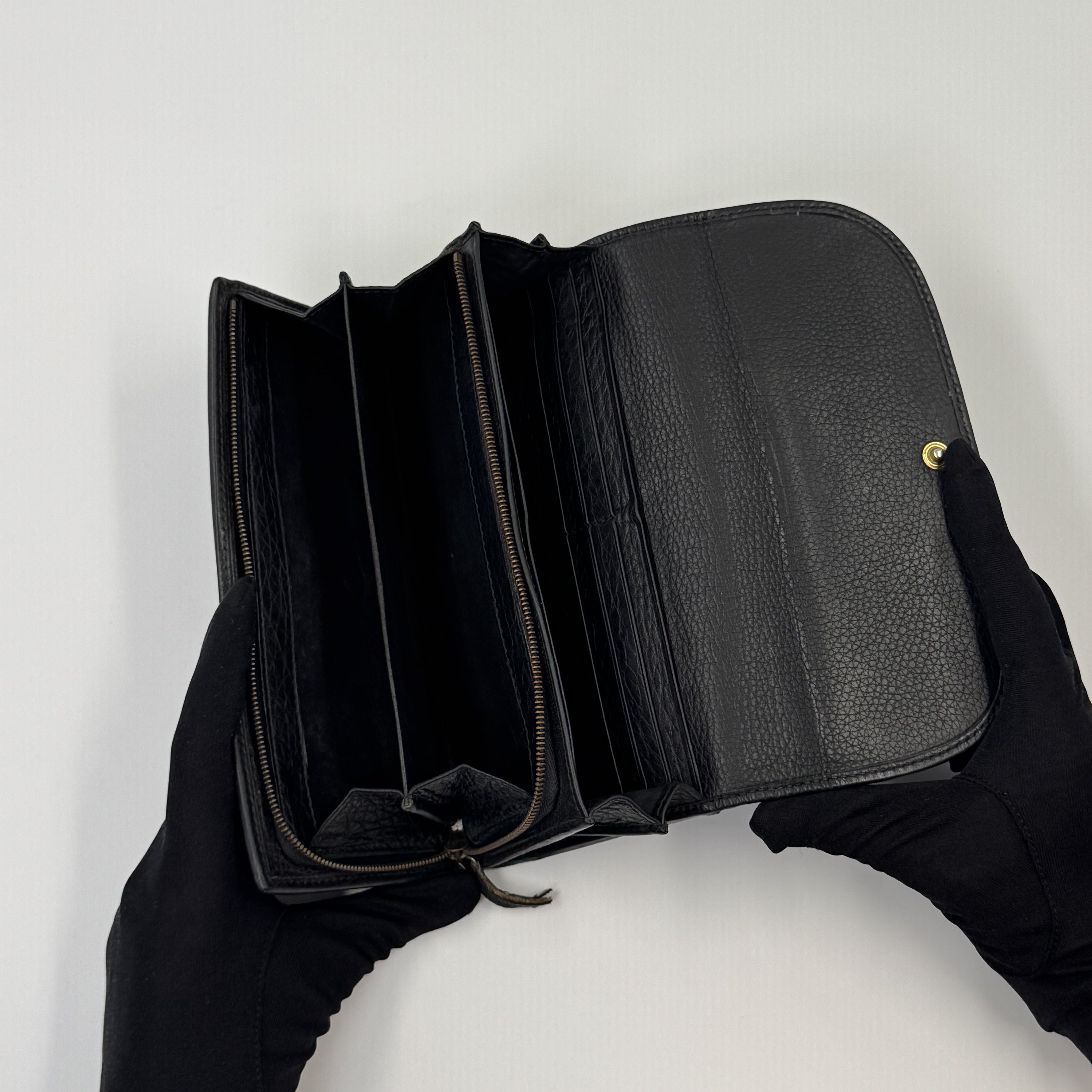 Gucci Interlocking G Wallet Black