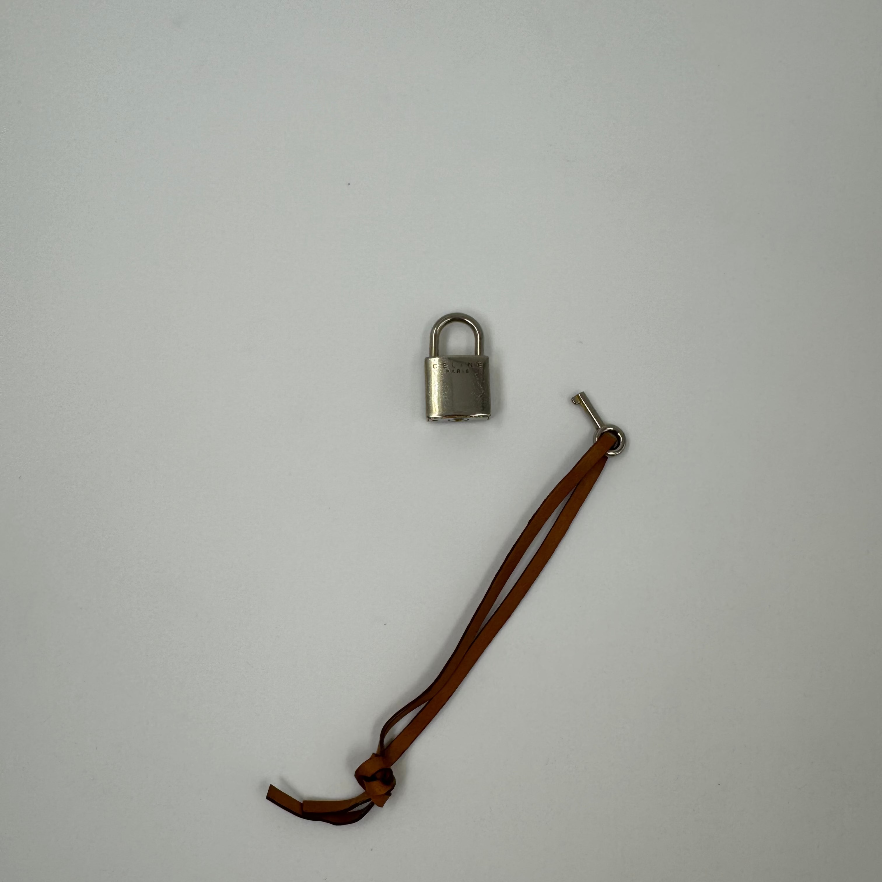Celine Padlock Silver