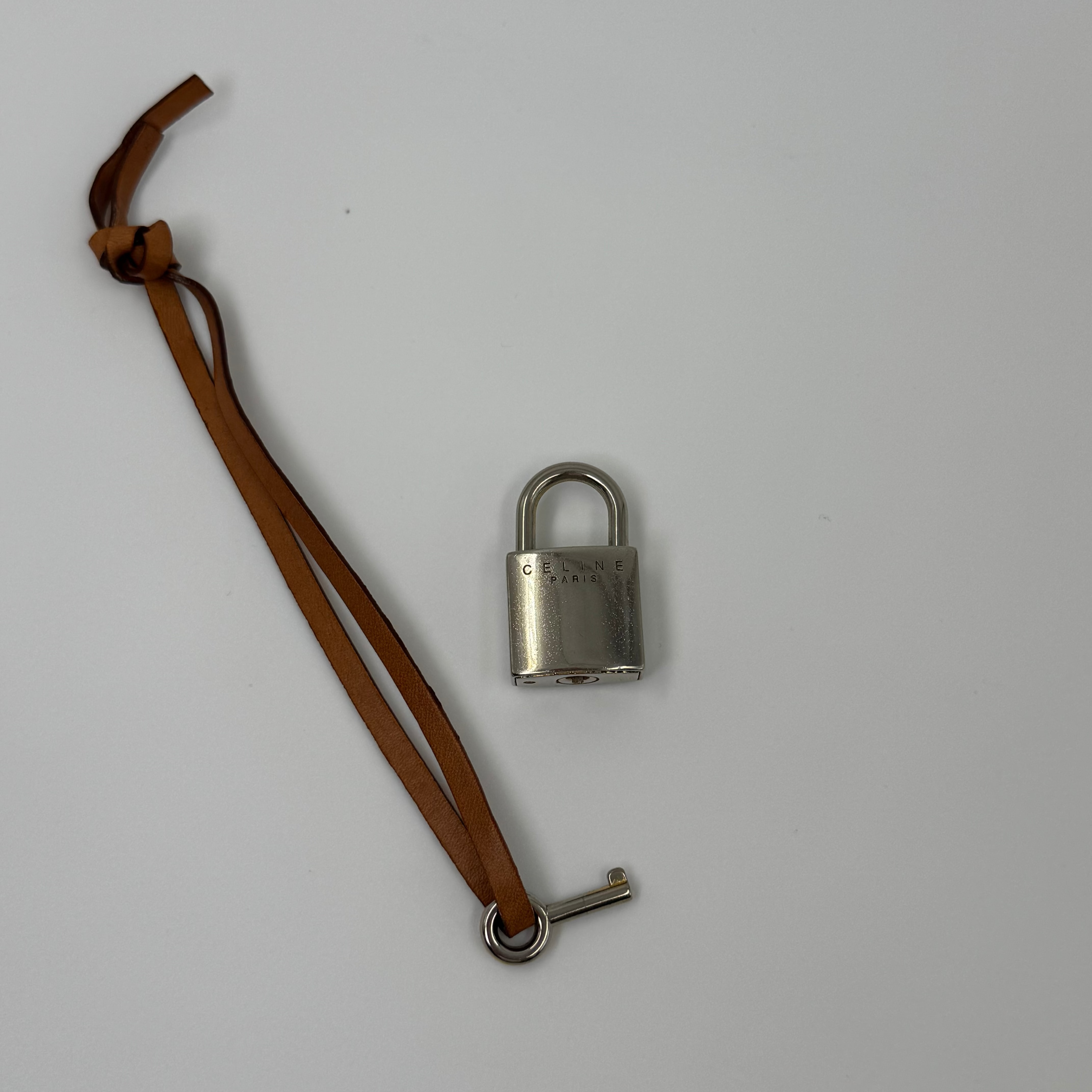 Celine Padlock Silver