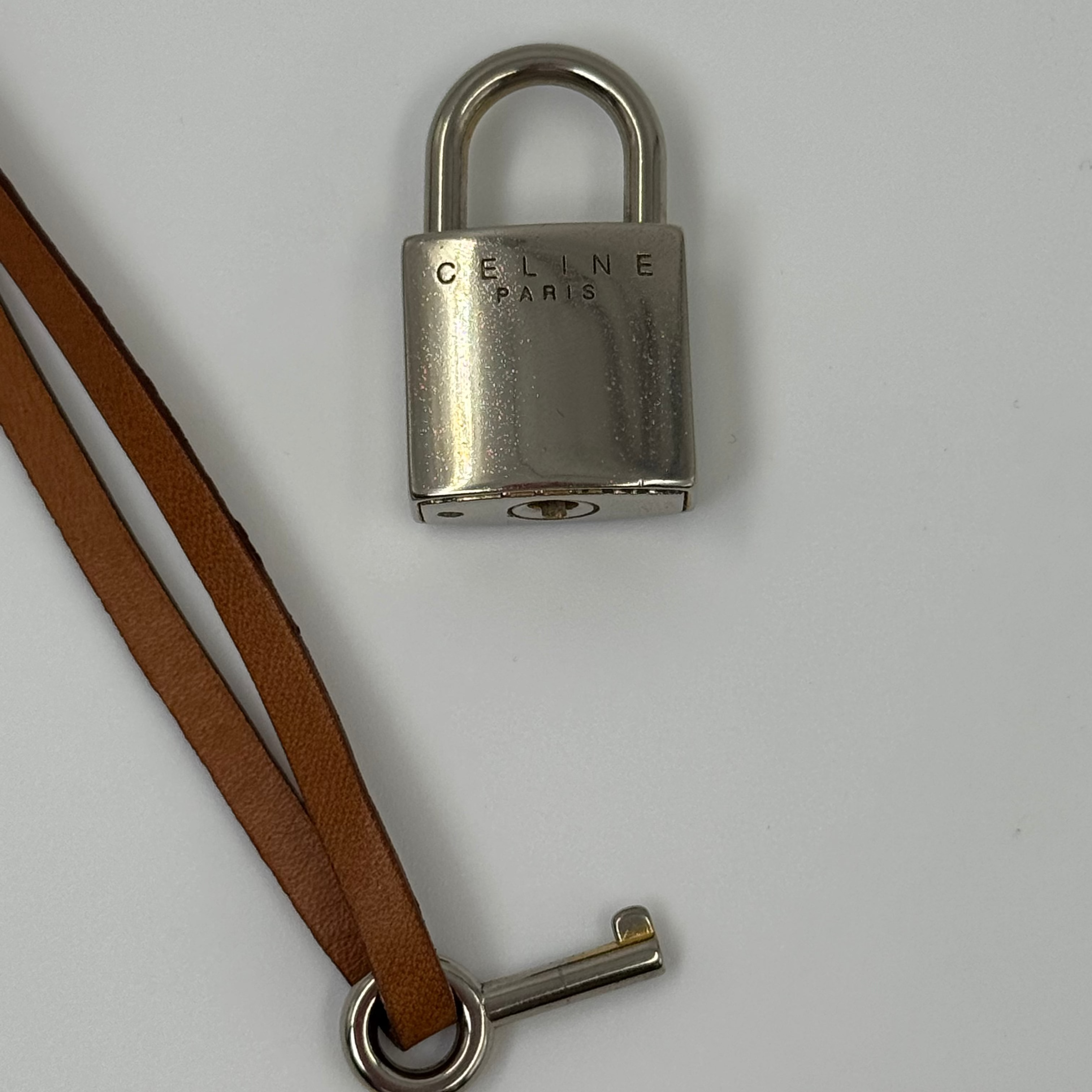 Celine Padlock Silver