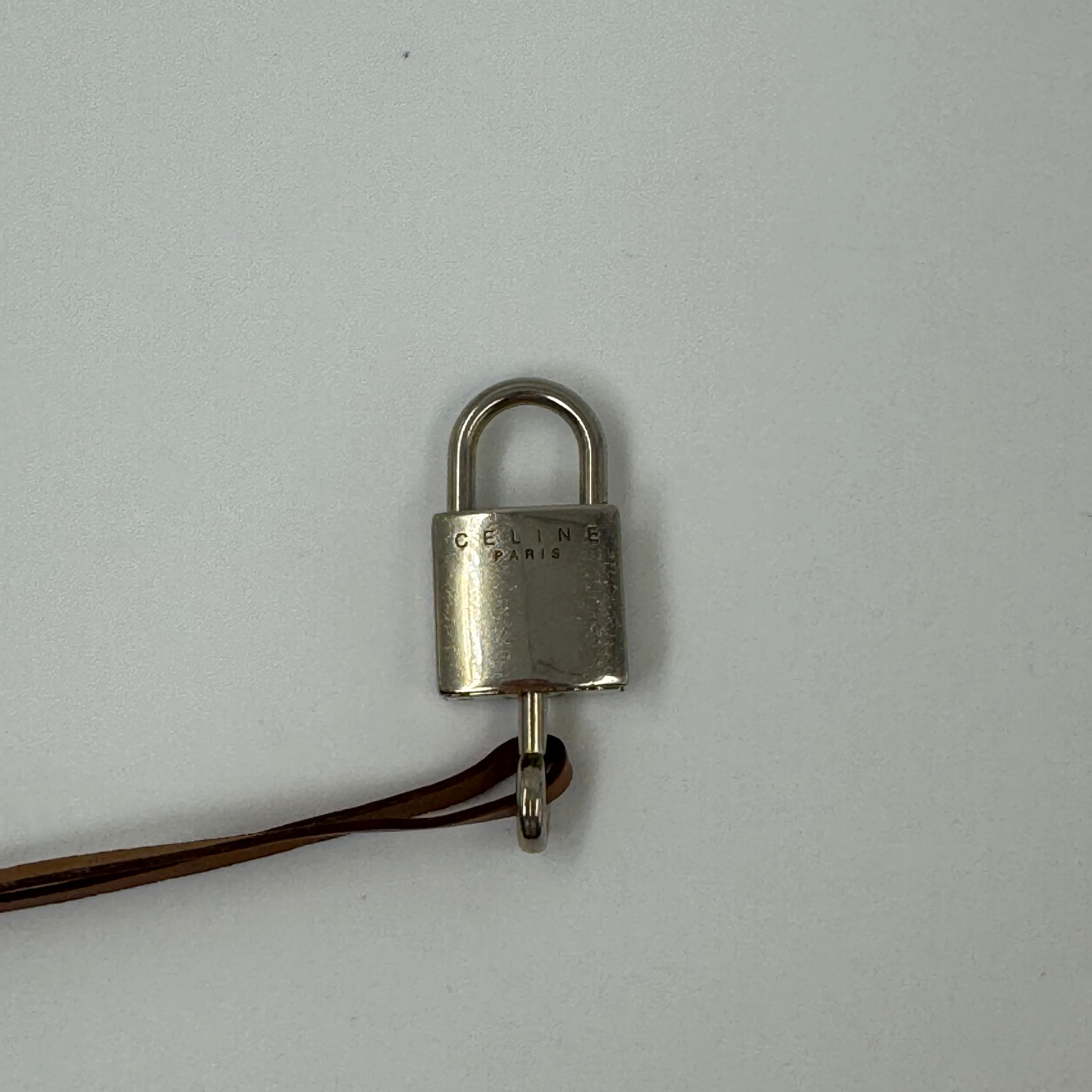 Celine Padlock Silver