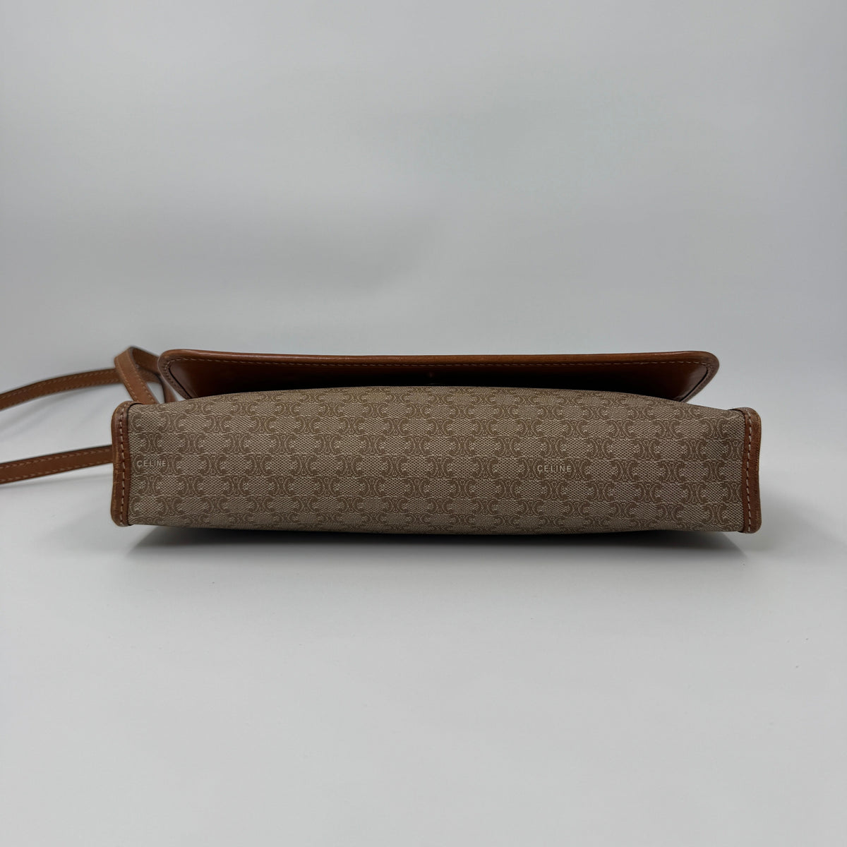 Céline Crossbody Clutch Beige