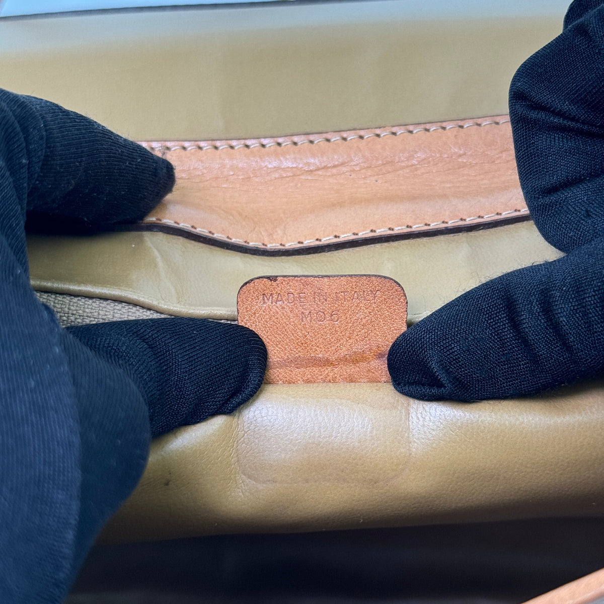 Céline Crossbody Clutch Beige