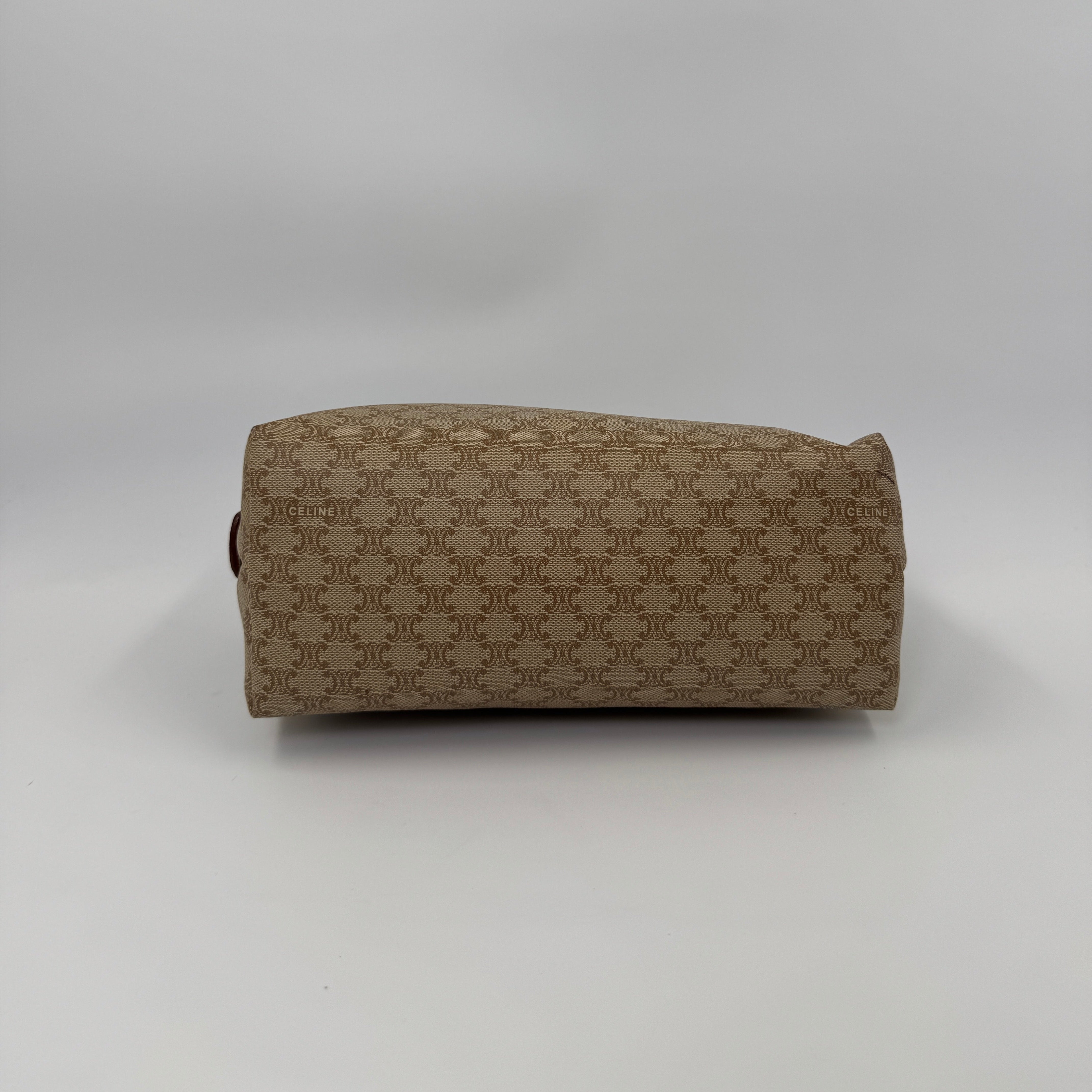 Céline Toiletry Pouch Beige
