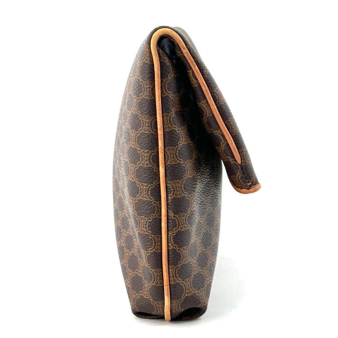 Celine Macadam Clutch Brown