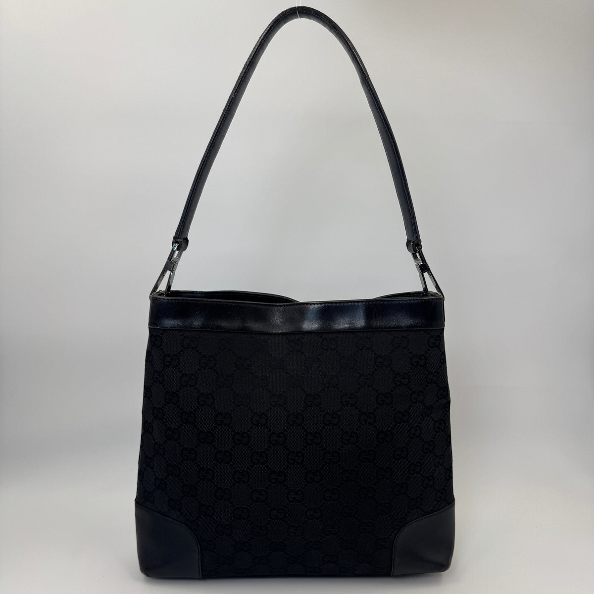 Gucci Shoulder Bag Black Monogram
