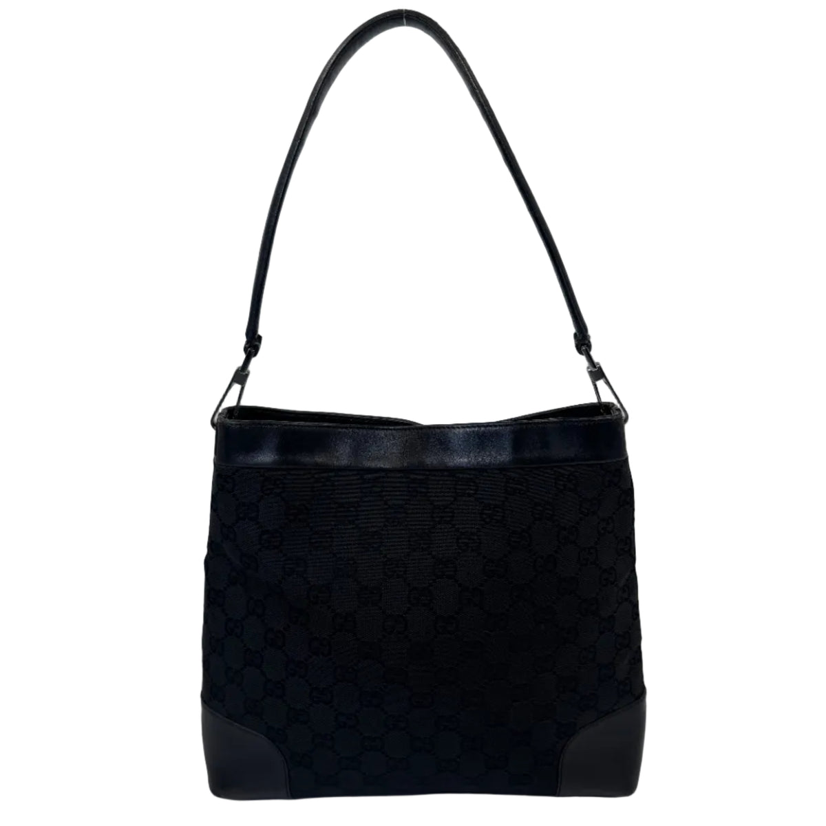 Gucci Shoulder Bag Black Monogram