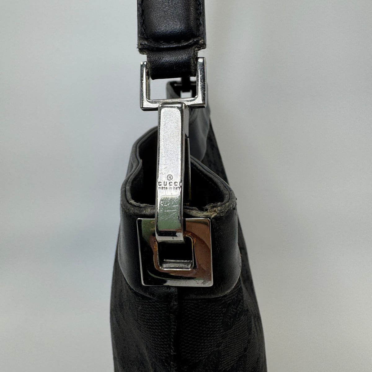 Gucci Shoulder Bag Black Monogram