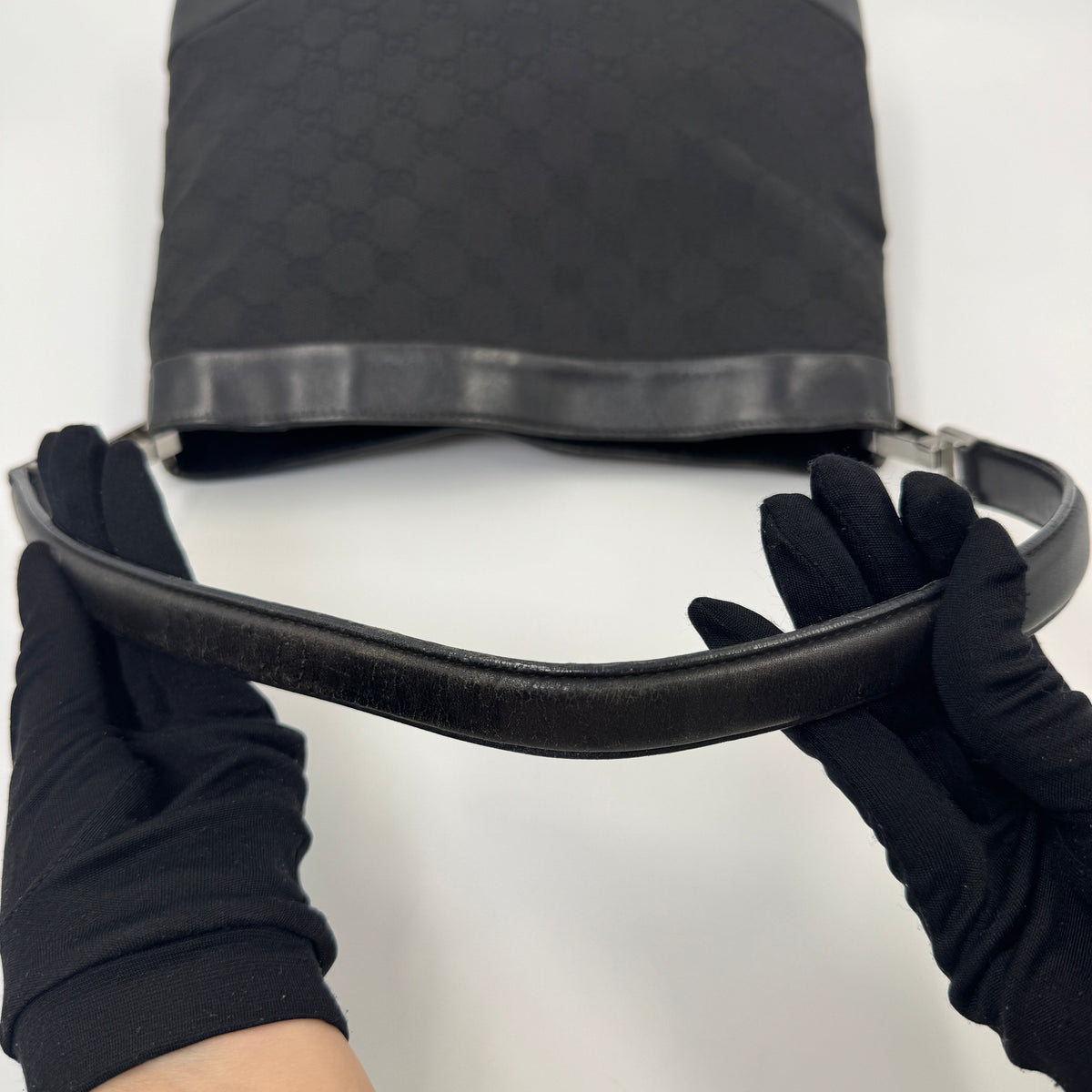Gucci Shoulder Bag Black Monogram