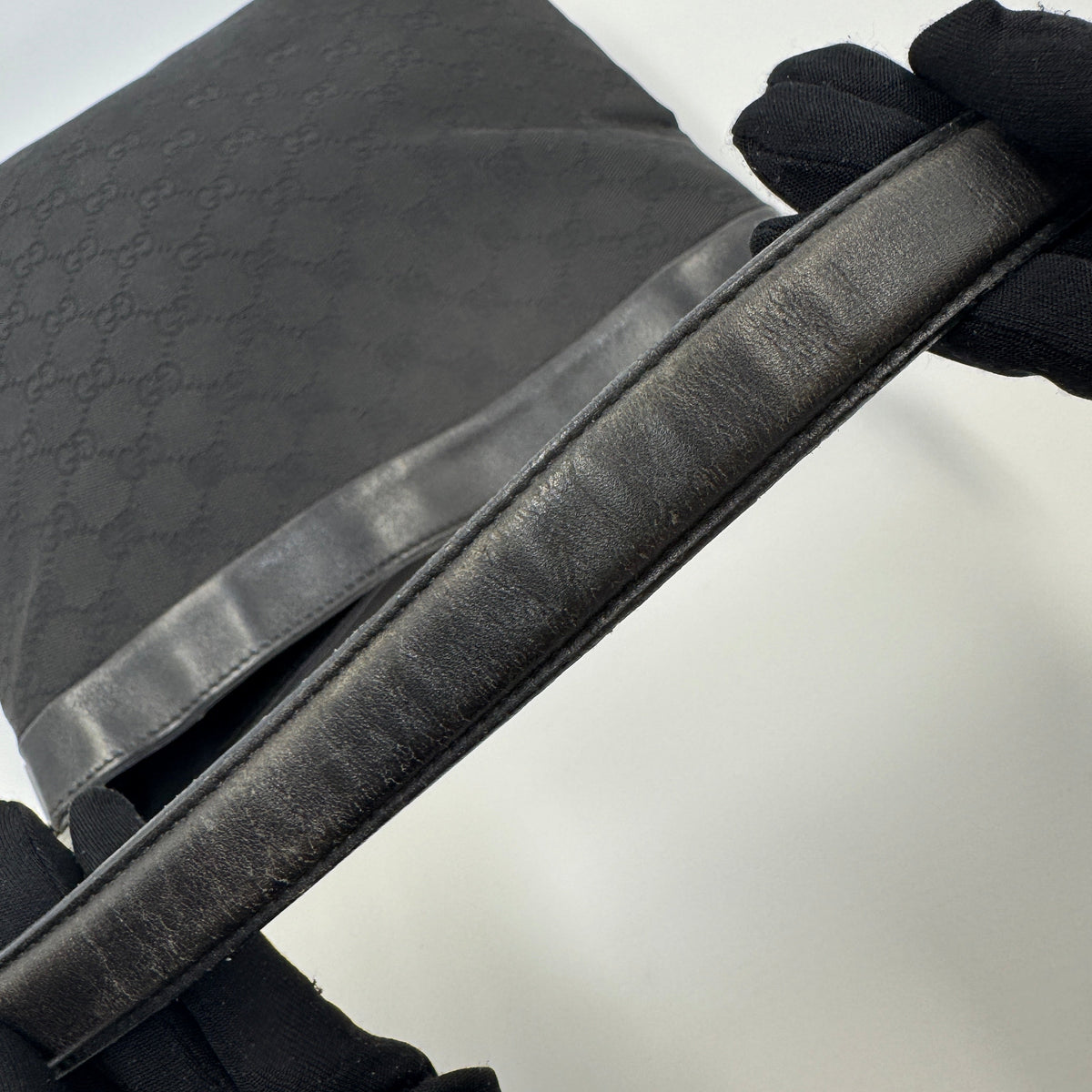 Gucci Shoulder Bag Black Monogram