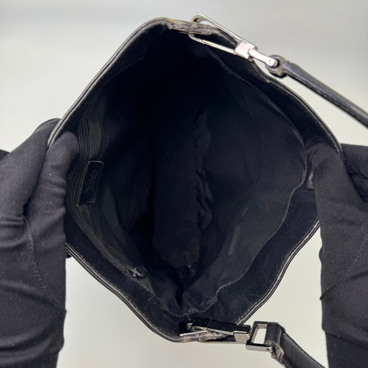 Gucci Shoulder Bag Black Monogram