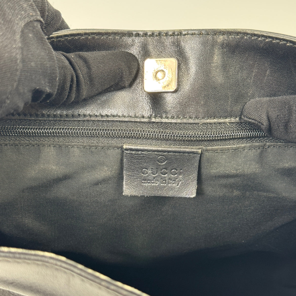 Gucci Shoulder Bag Black Monogram