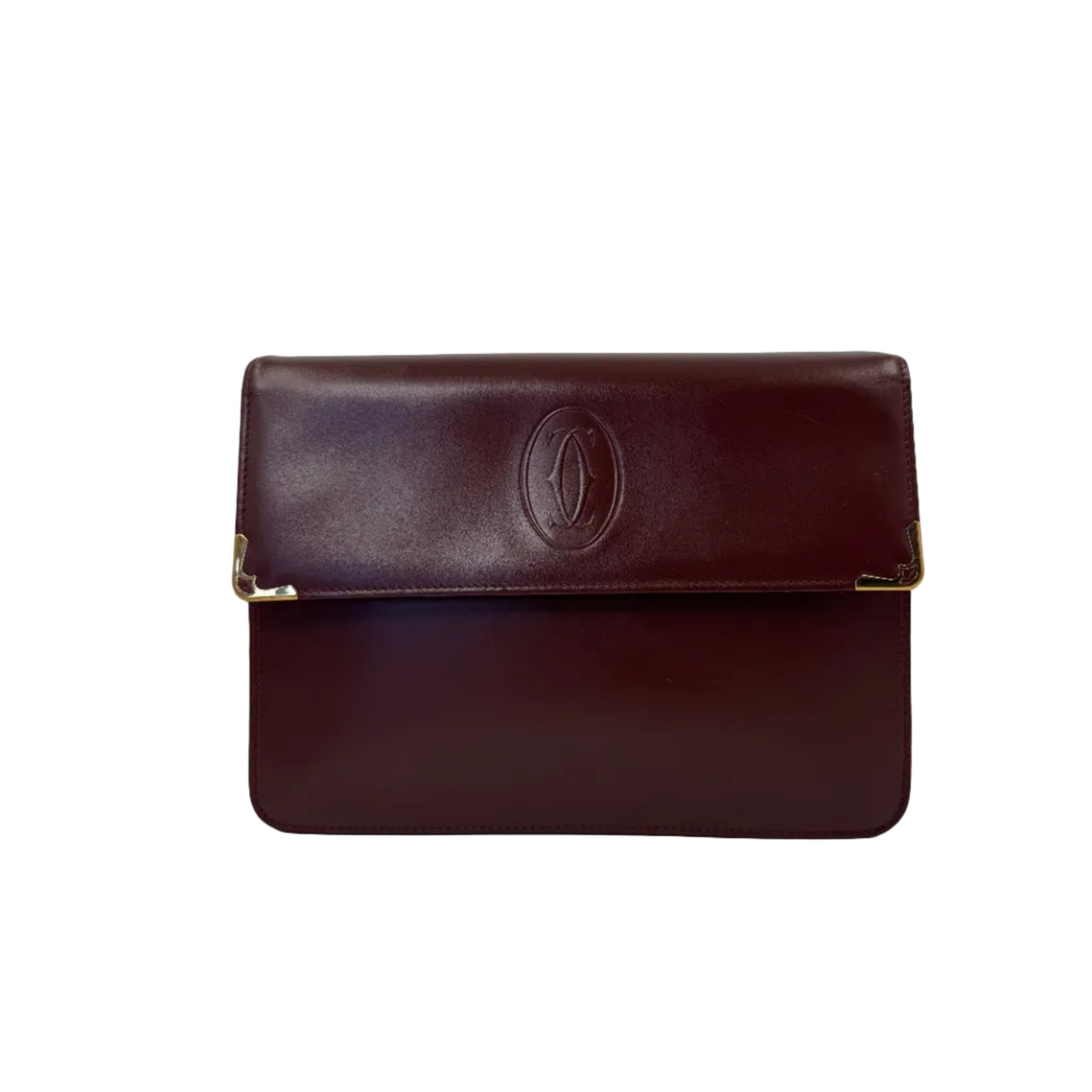 Cartier Must de Cartier Clutch Burgundy