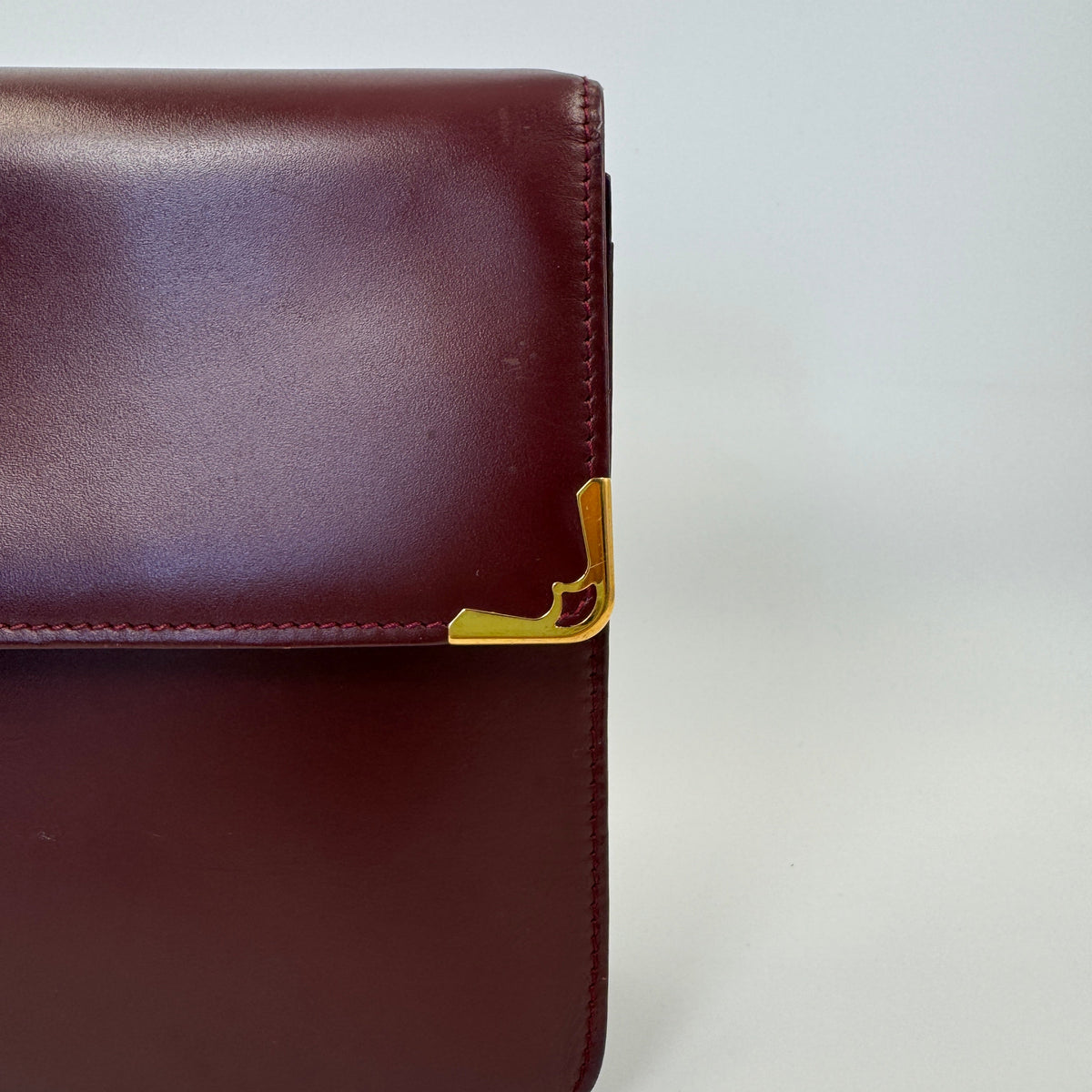 Cartier Must de Cartier Clutch Burgundy