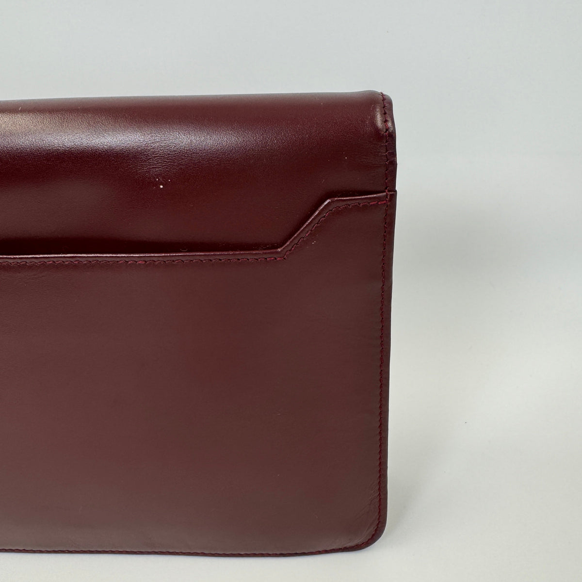 Cartier Must de Cartier Clutch Burgundy