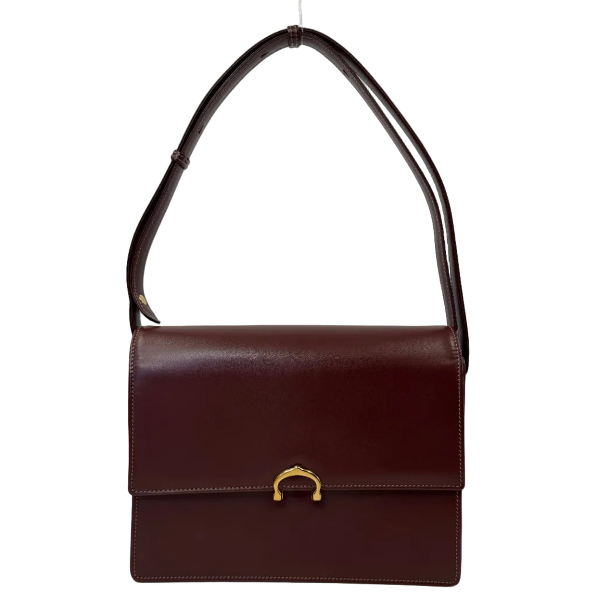 Cartier Must de Cartier Shoulder Bag Burgundy