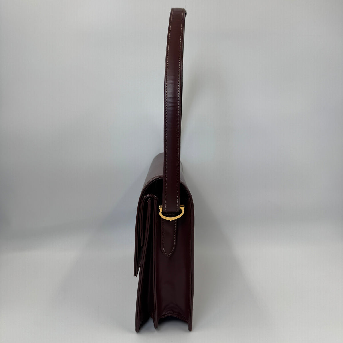 Cartier Must de Cartier Shoulder Bag Burgundy