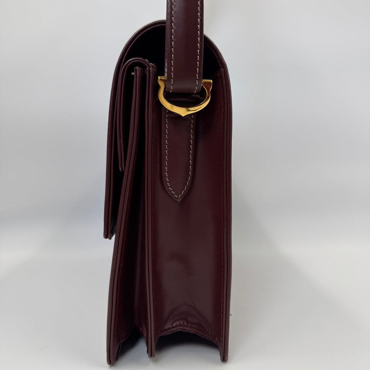 Cartier Must de Cartier Shoulder Bag Burgundy