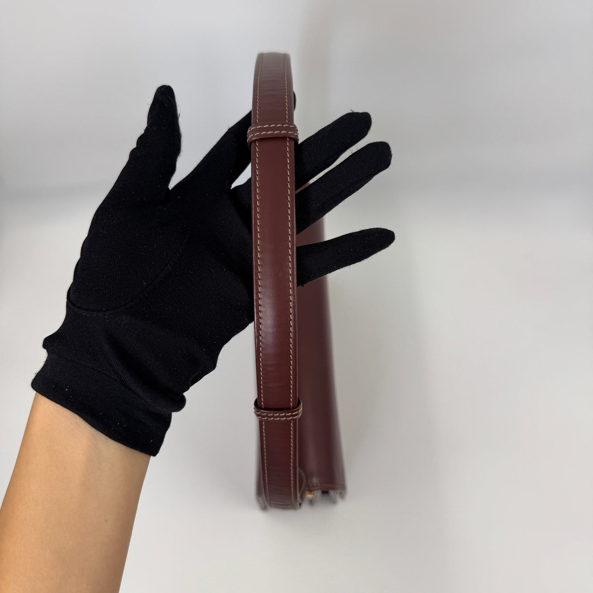Cartier Must de Cartier Shoulder Bag Burgundy