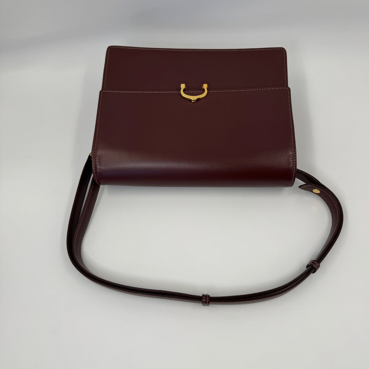 Cartier Must de Cartier Shoulder Bag Burgundy
