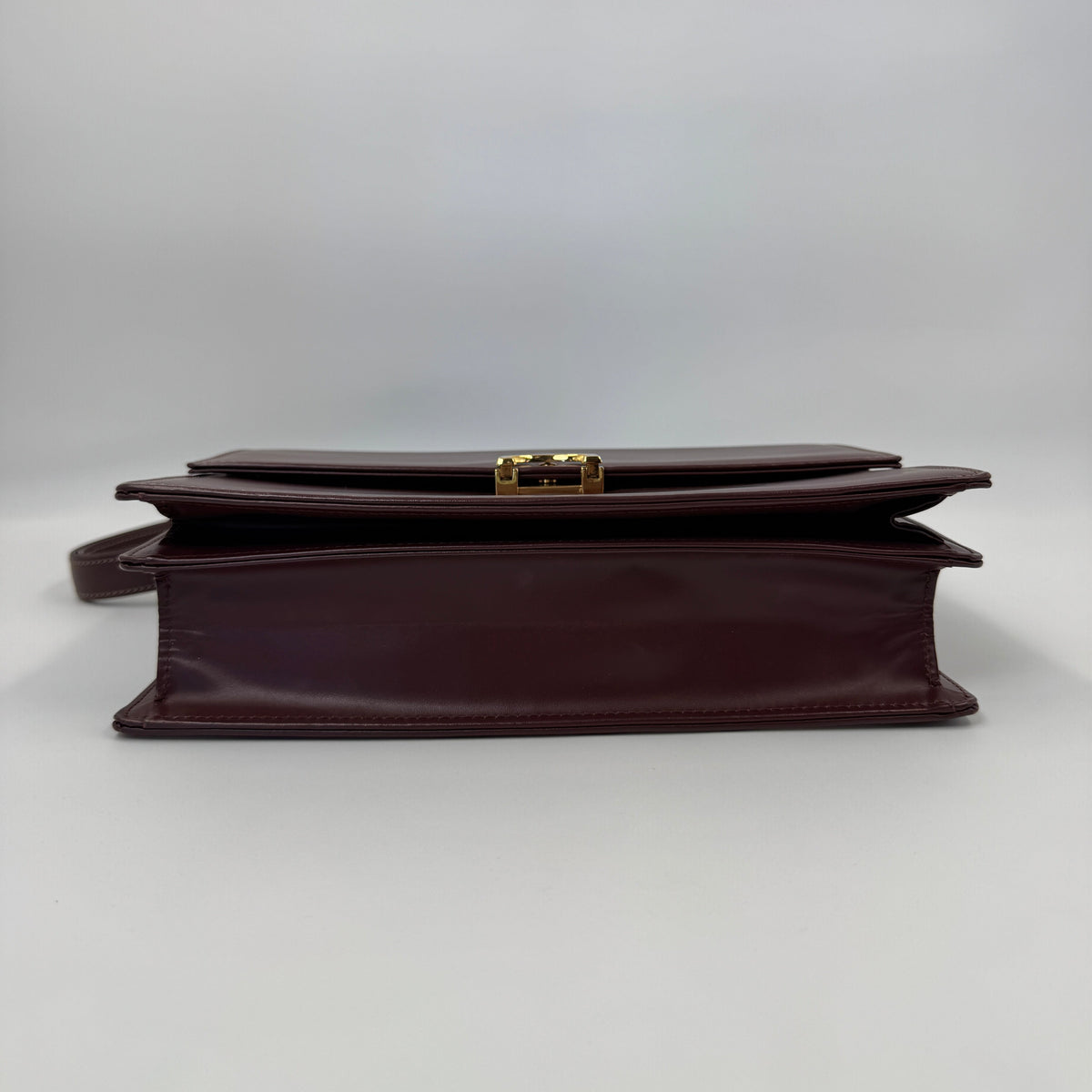 Cartier Must de Cartier Shoulder Bag Burgundy
