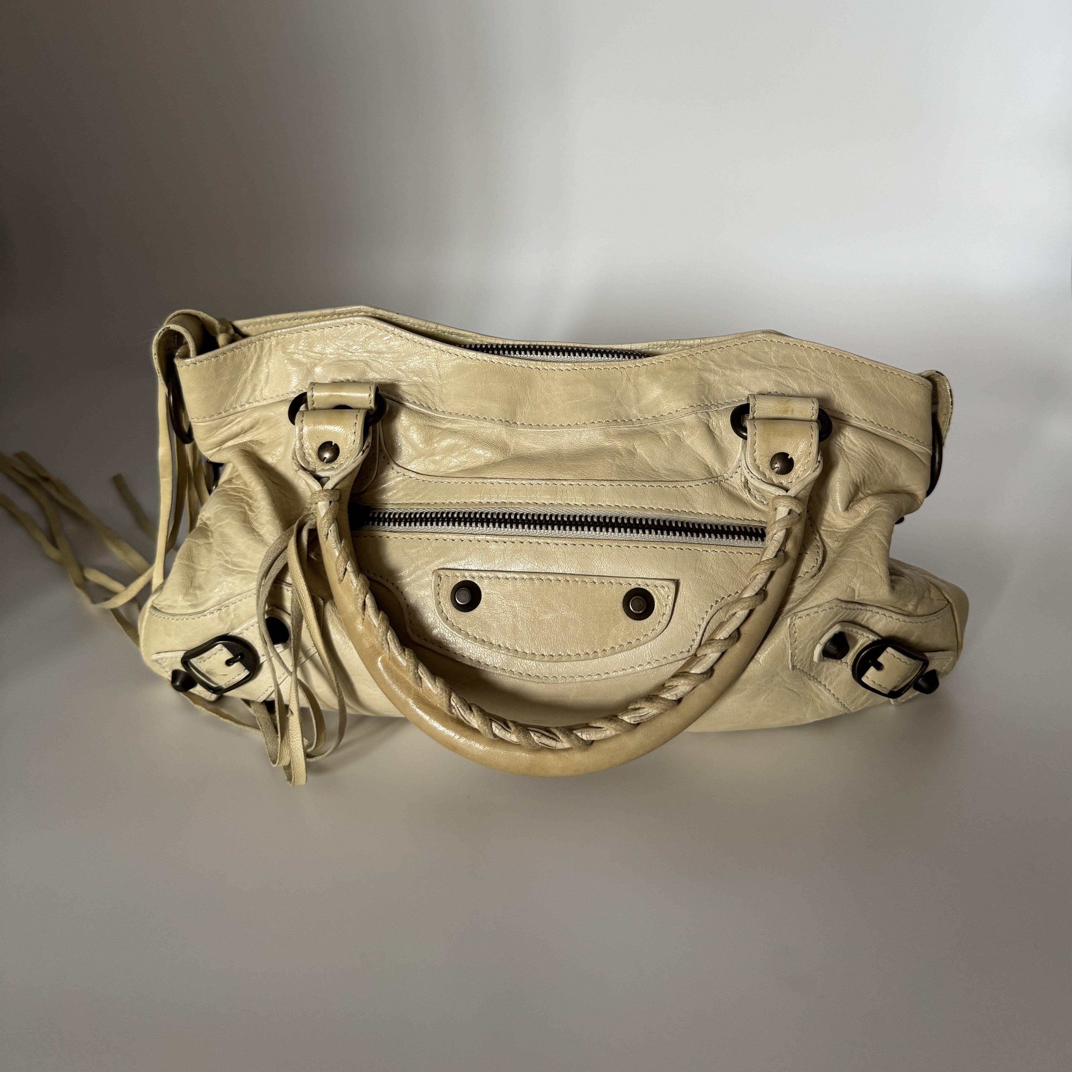 Balenciaga City Bag Cream