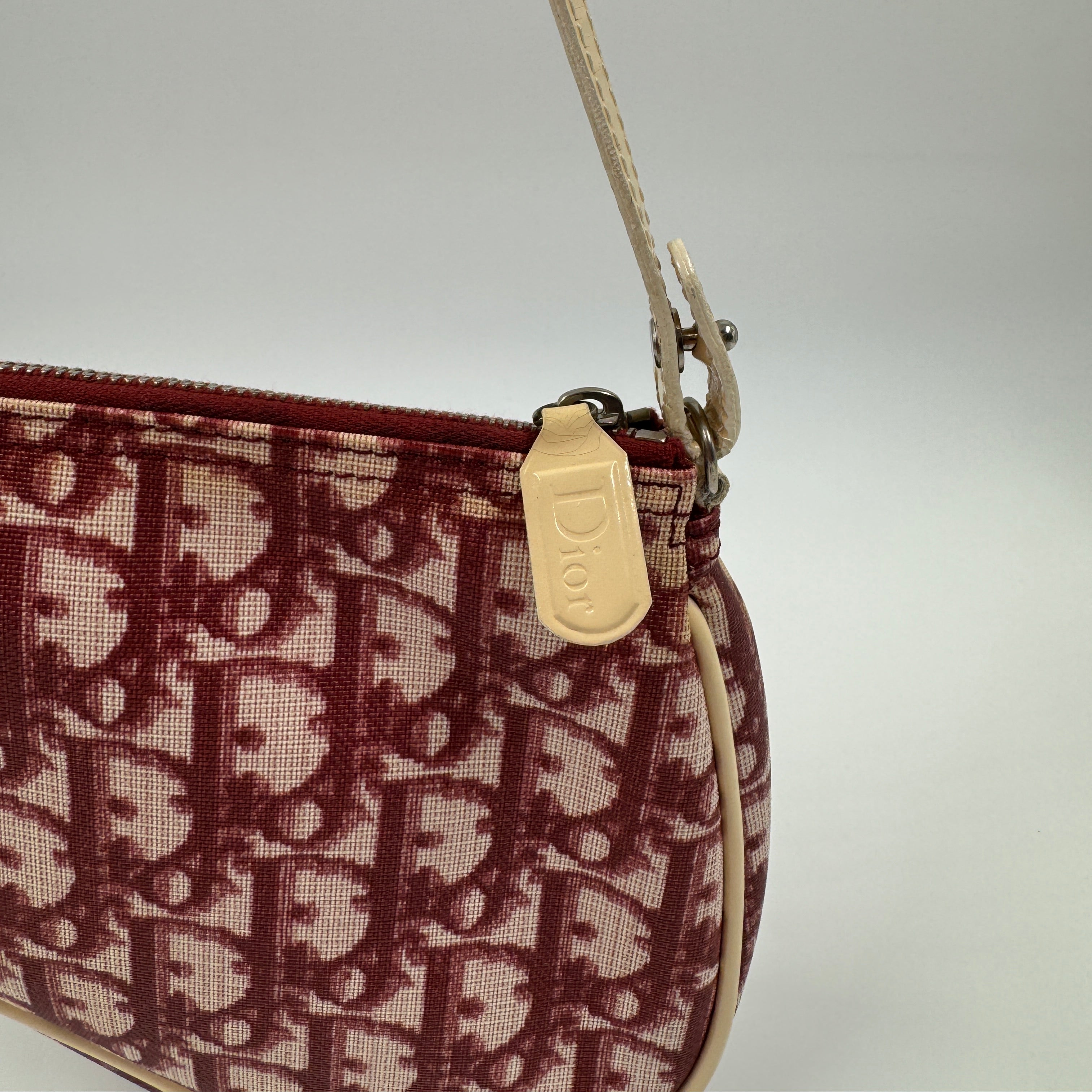 Dior Saddle Bag Burgundy 5