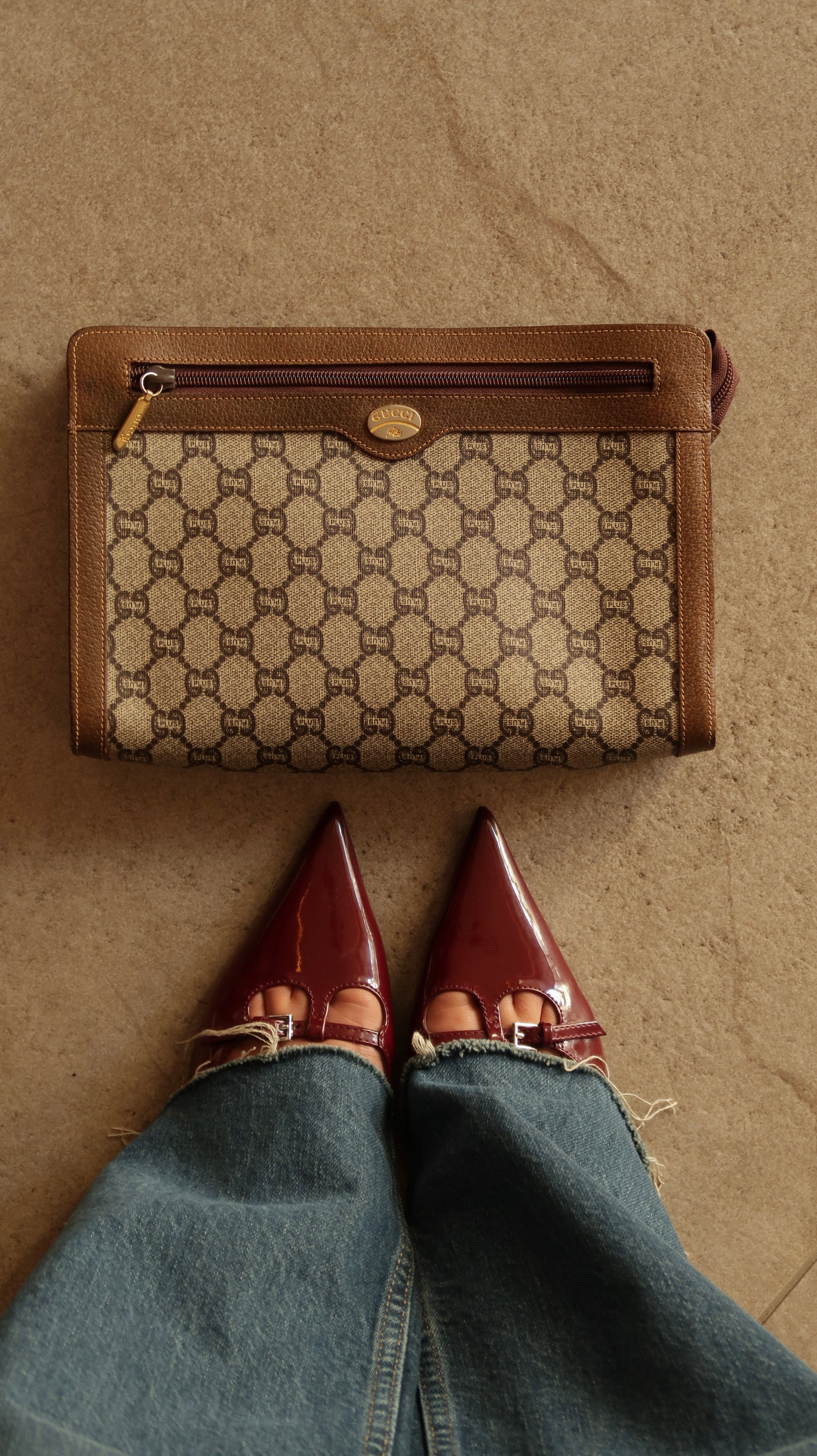 Gucci Plus Monogram Clutch 2