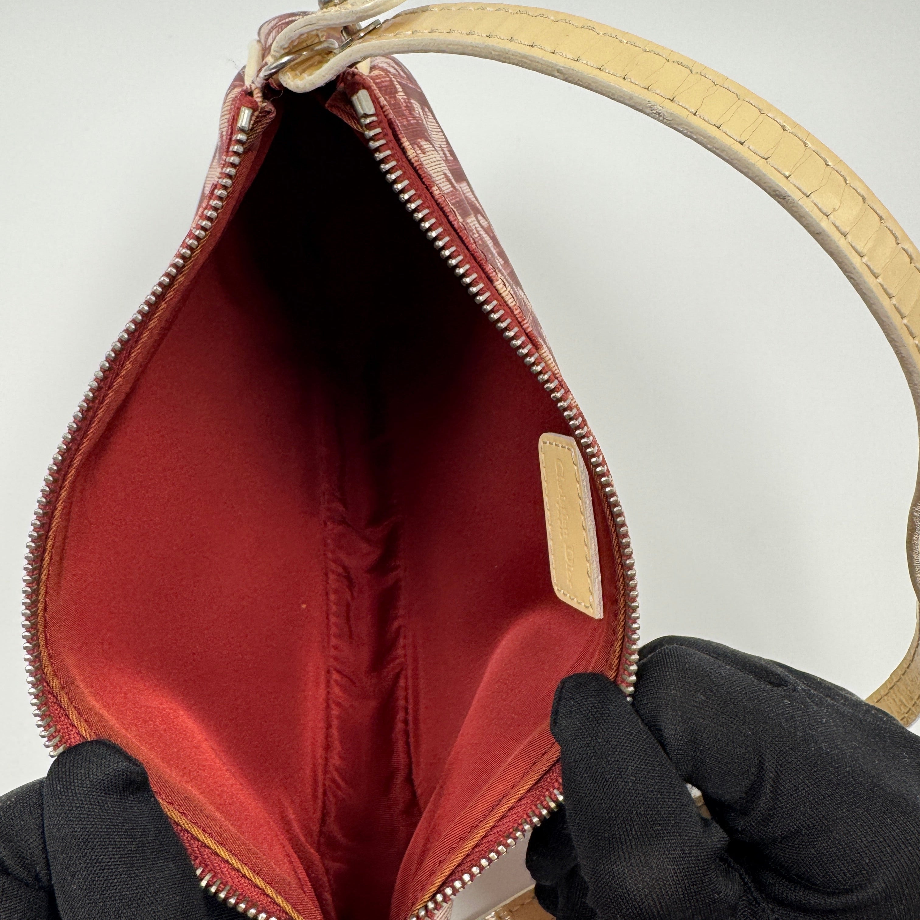 Dior Saddle Bag Burgundy 16