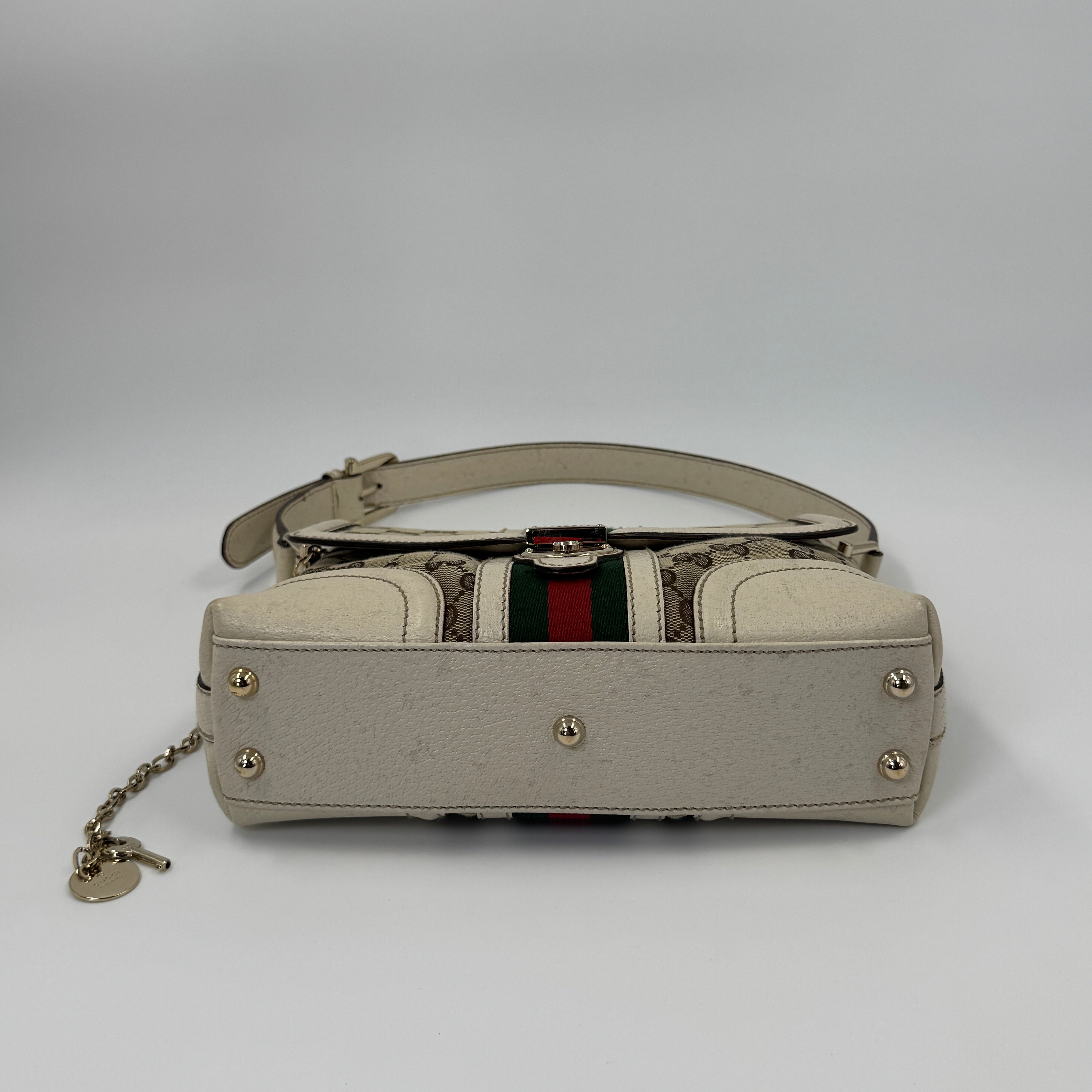 Gucci GG Web Lock Handbag 15