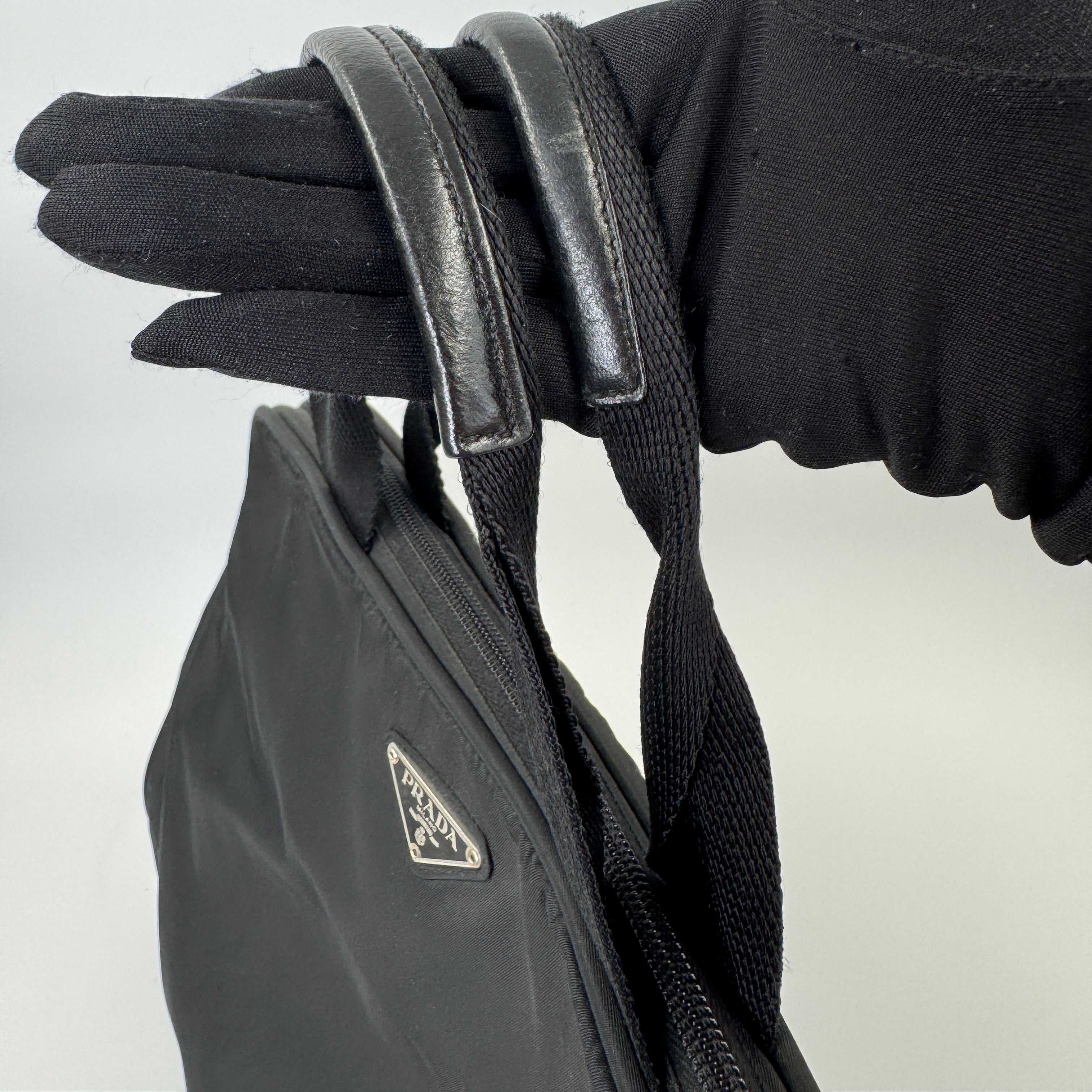 Prada Nylon Laptop Bag Black 12