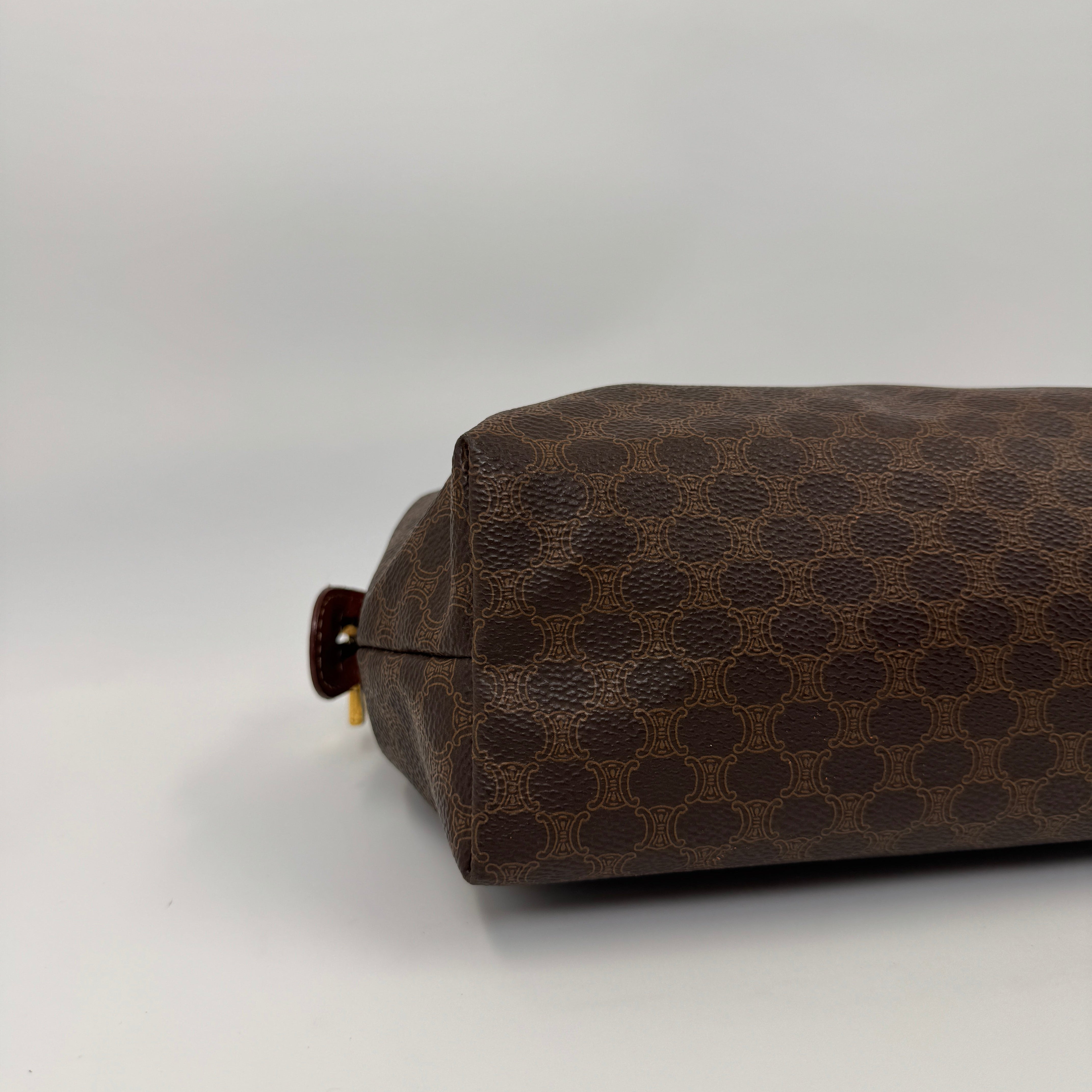 Céline Toiletry Pouch Brown
