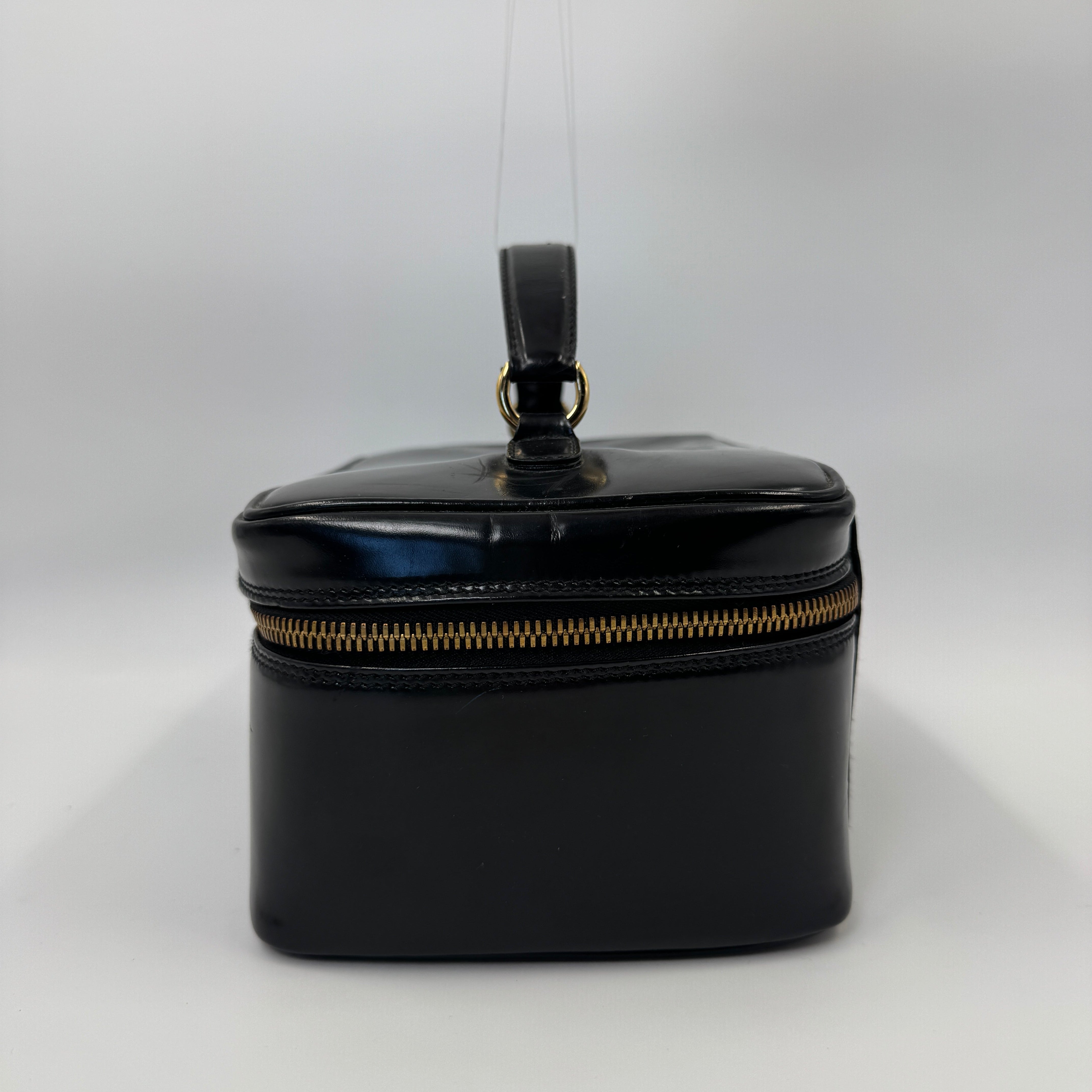 Gucci Bamboo Makeup Bag Black