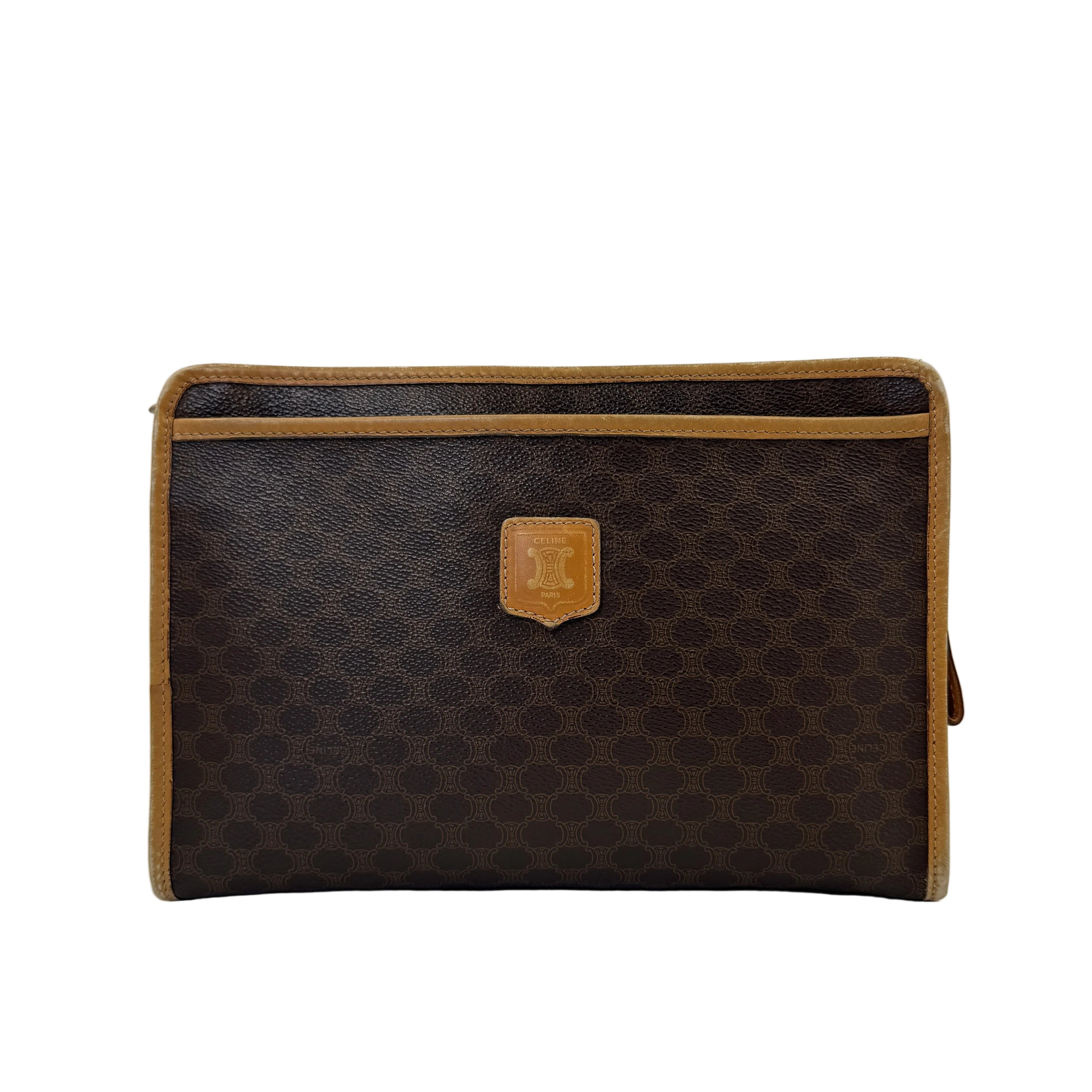 Céline Clutch 25 Brown
