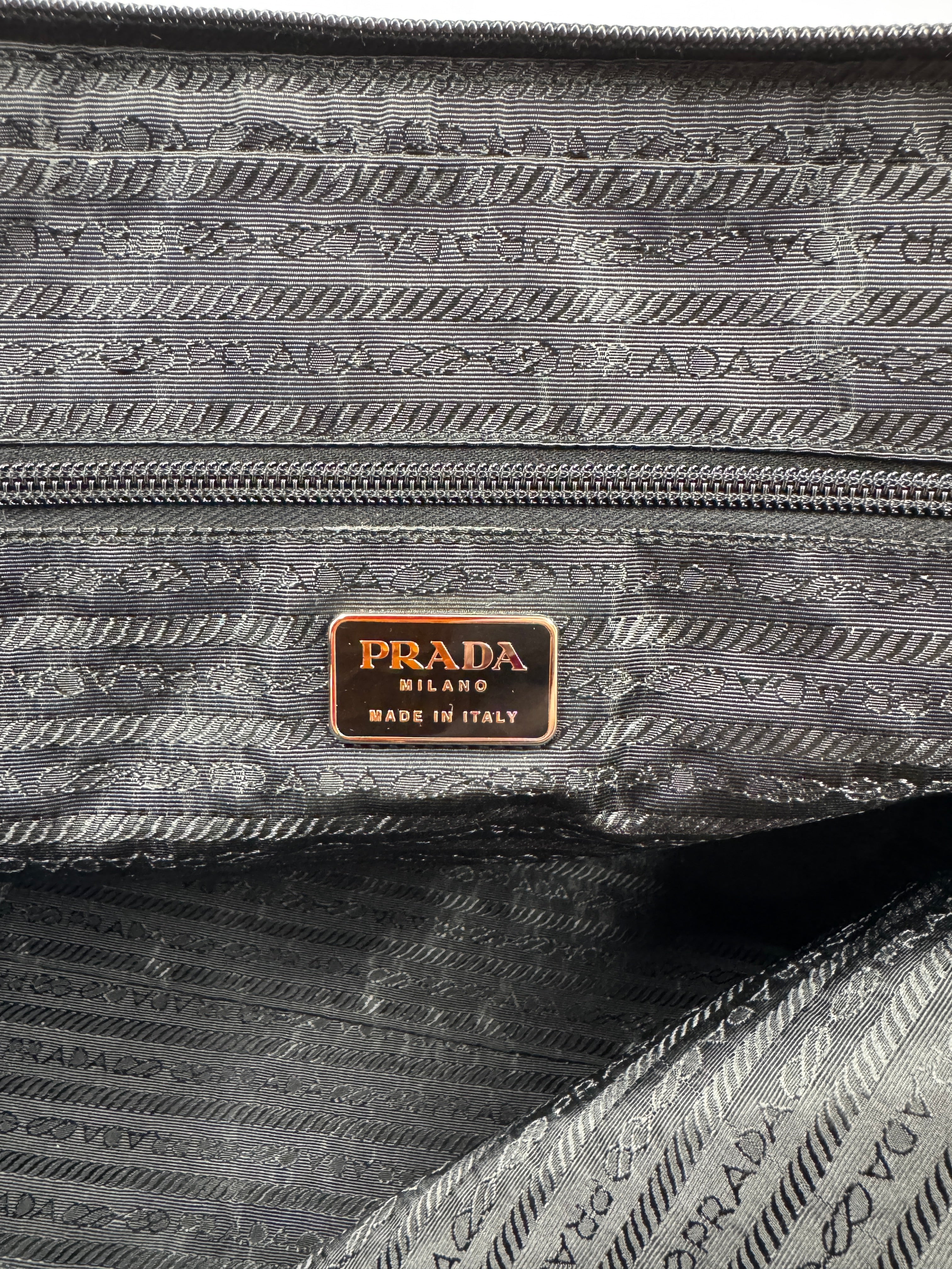 Prada Nylon Laptop Bag Black 16