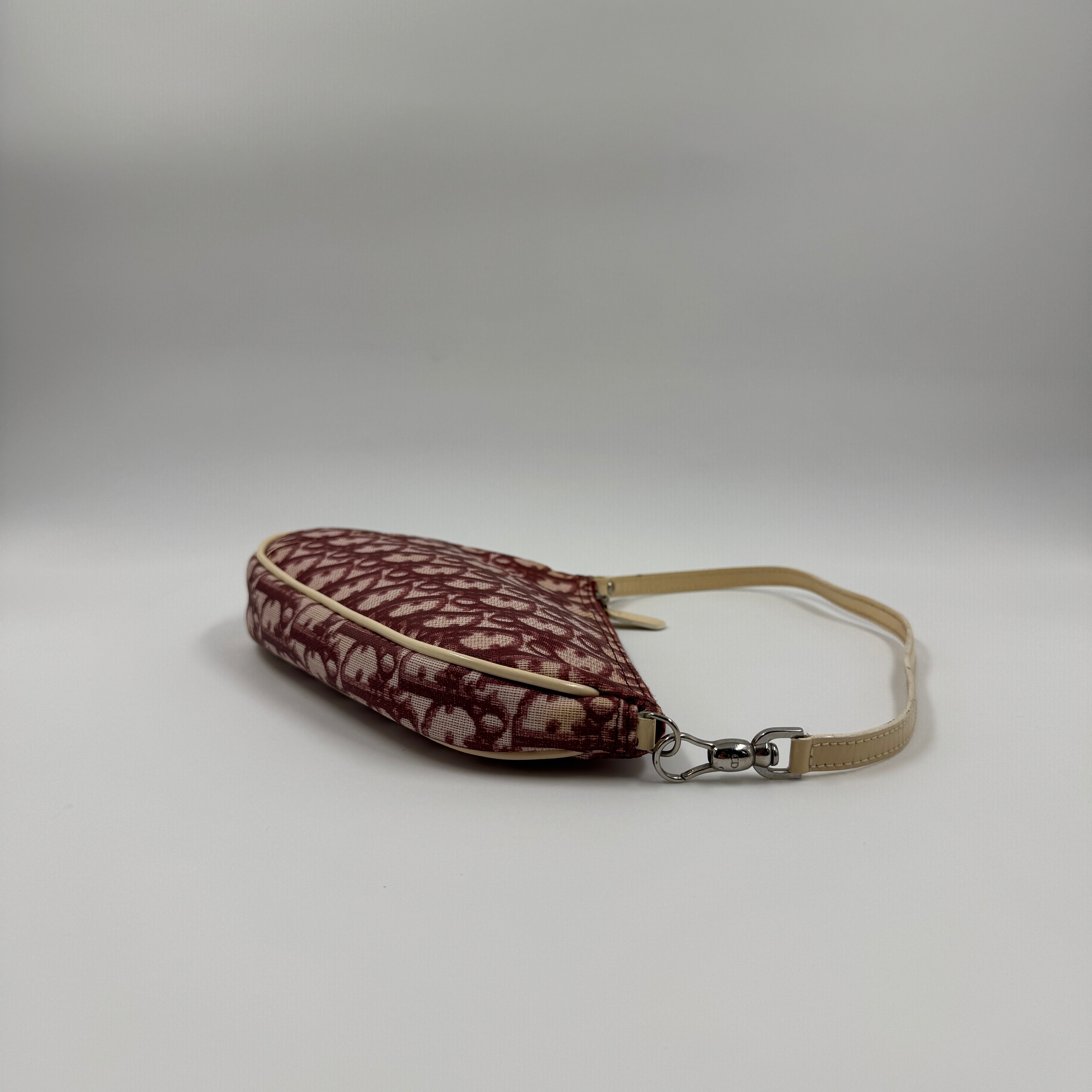 Dior Saddle Bag Burgundy 8